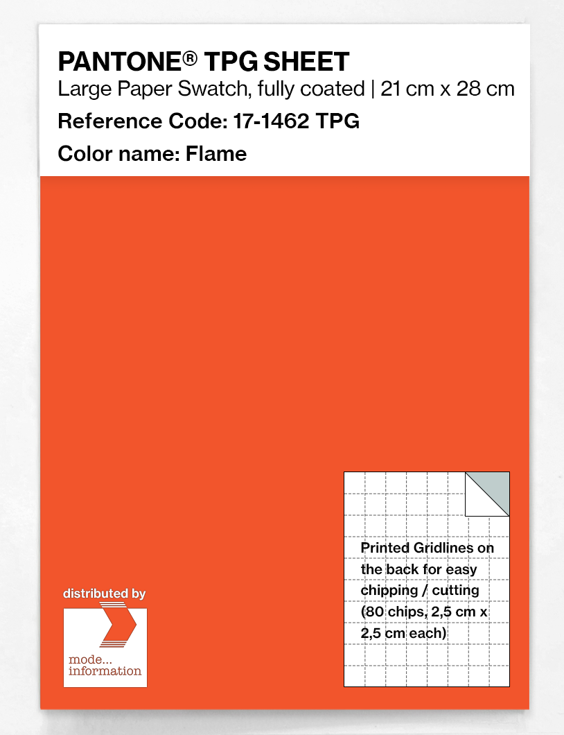 Artikelbild 1 des Artikels “PANTONE® TPG SHEET 17-1462 TPG Flame “