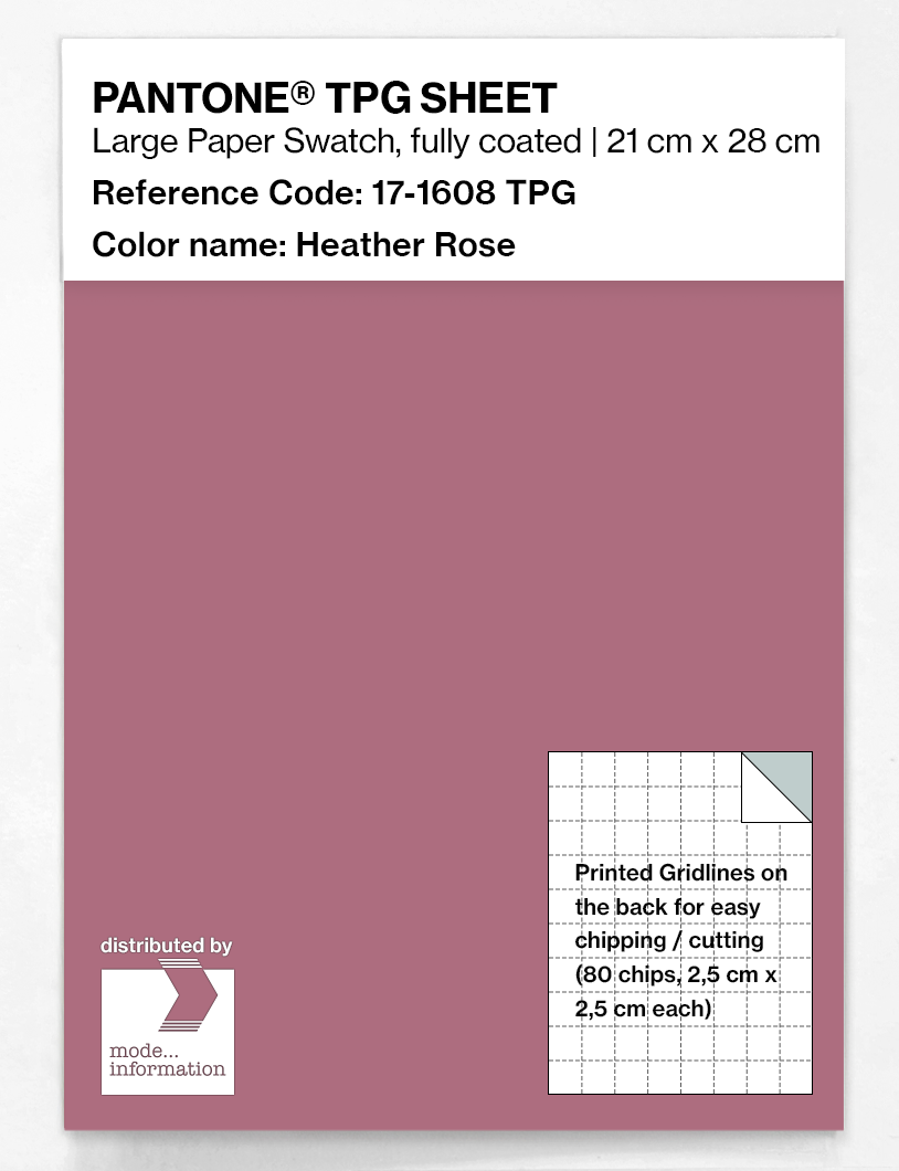 Artikelbild 1 des Artikels “PANTONE® TPG SHEET 17-1608 TPG Heather Rose “