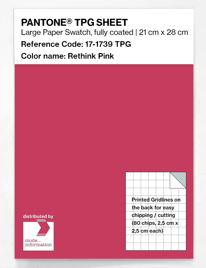 Artikelbild 1 des Artikels “PANTONE® TPG SHEET 17-1739 TPG Rethink Pink “