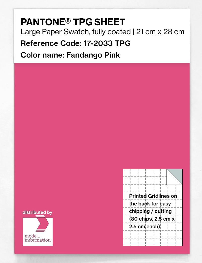 Artikelbild 1 des Artikels “PANTONE® TPG SHEET 17-2033 TPG Fandango Pink “