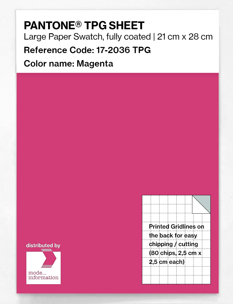 Artikelbild 1 des Artikels “PANTONE® TPG SHEET 17-2036 TPG Magenta “