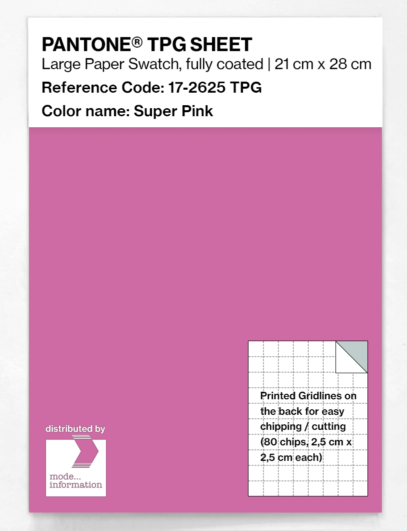 Artikelbild 1 des Artikels “PANTONE® TPG SHEET 17-2625 TPG Super Pink “