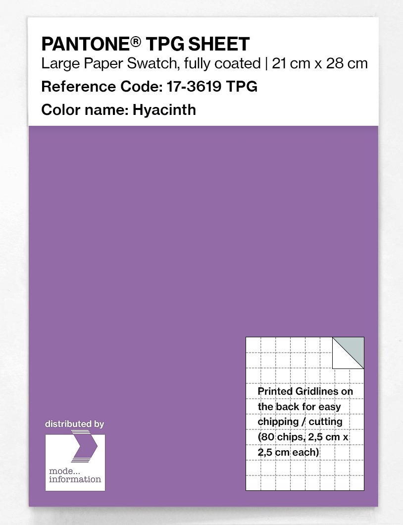 Artikelbild 1 des Artikels “PANTONE® TPG SHEET 17-3619 TPG Hyacinth “