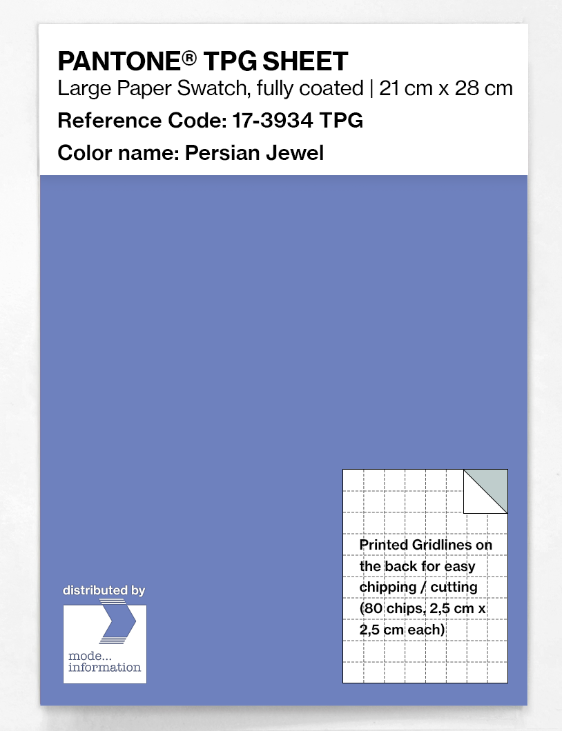 Artikelbild 1 des Artikels “PANTONE® TPG SHEET 17-3934 TPG Persian Jewel “