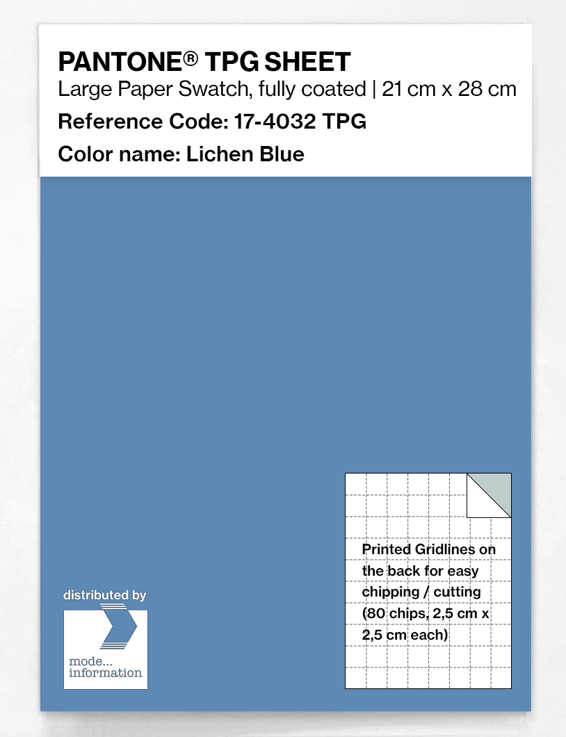Artikelbild 1 des Artikels “PANTONE® TPG SHEET 17-4032 TPG Lichen Blue “