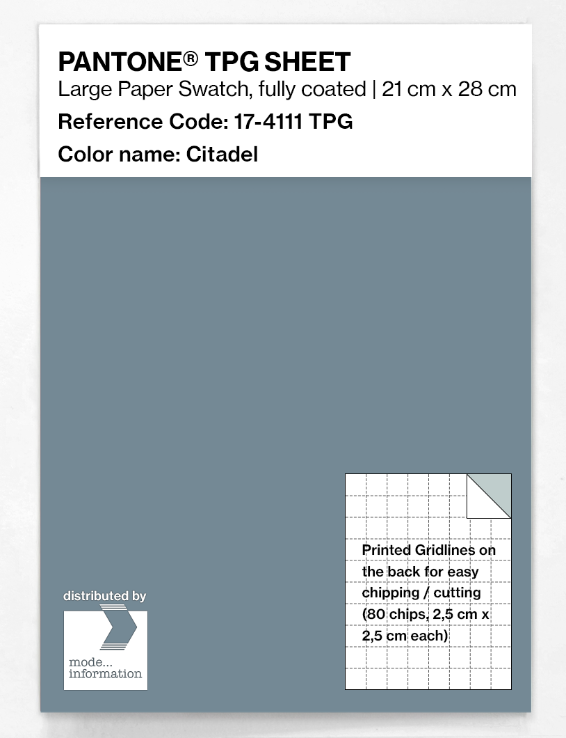 Artikelbild 1 des Artikels “PANTONE® TPG SHEET 17-4111 TPG Citadel “