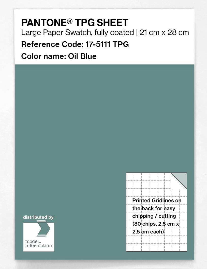 Artikelbild 1 des Artikels “PANTONE® TPG SHEET 17-5111 TPG Oil Blue “