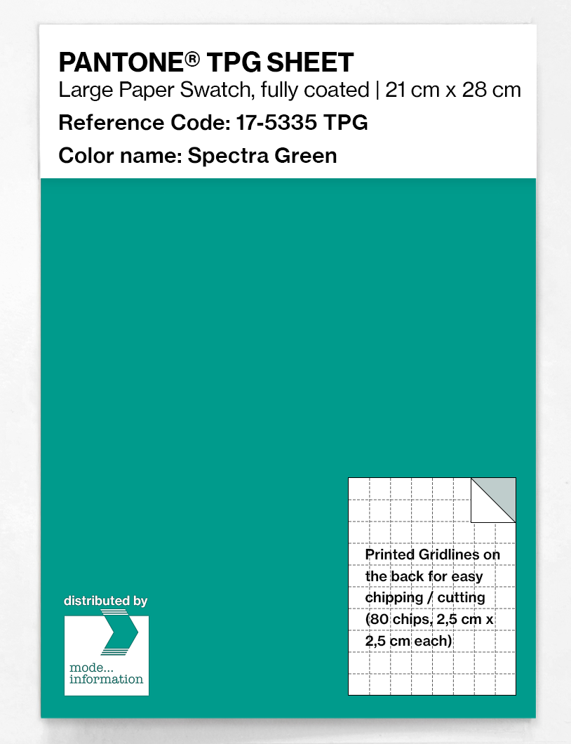 Artikelbild 1 des Artikels “PANTONE® TPG SHEET 17-5335 TPG Spectra Green “