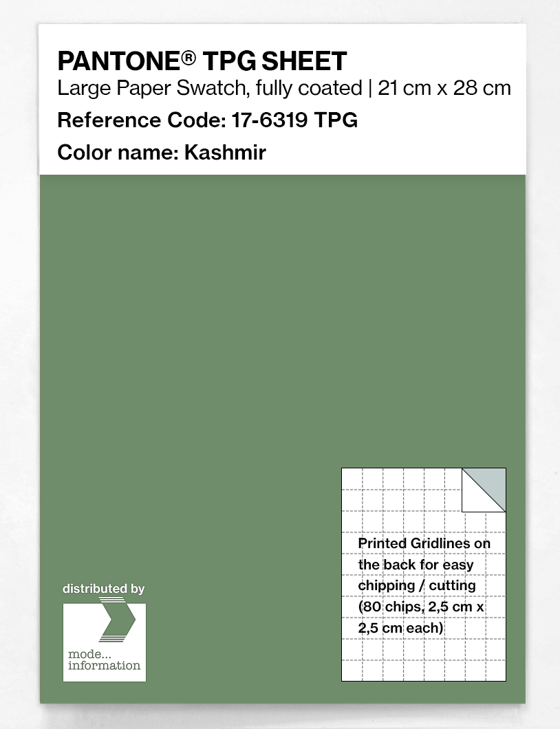 Product image 1 of the product “PANTONE® TPG SHEET 17-6319 TPG Kashmir ”