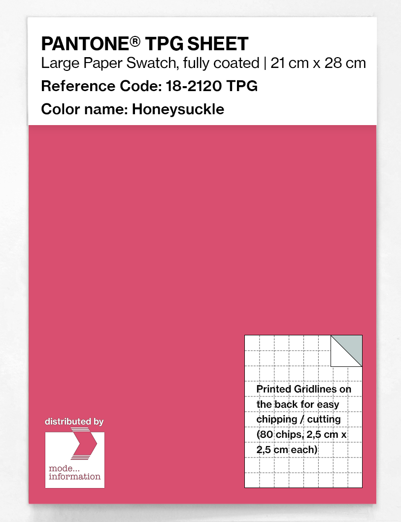 Artikelbild 1 des Artikels “PANTONE® TPG SHEET 18-2120 TPG Honeysuckle “