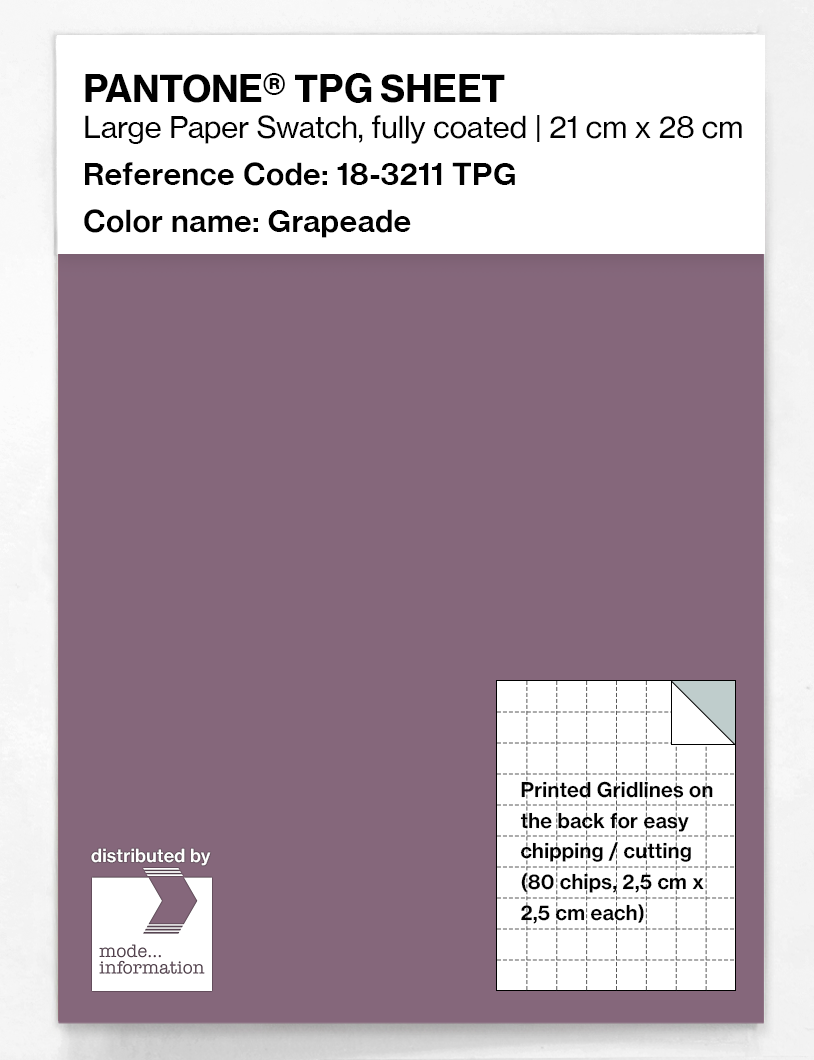 Artikelbild 1 des Artikels “PANTONE® TPG SHEET 18-3211 TPG Grapeade “