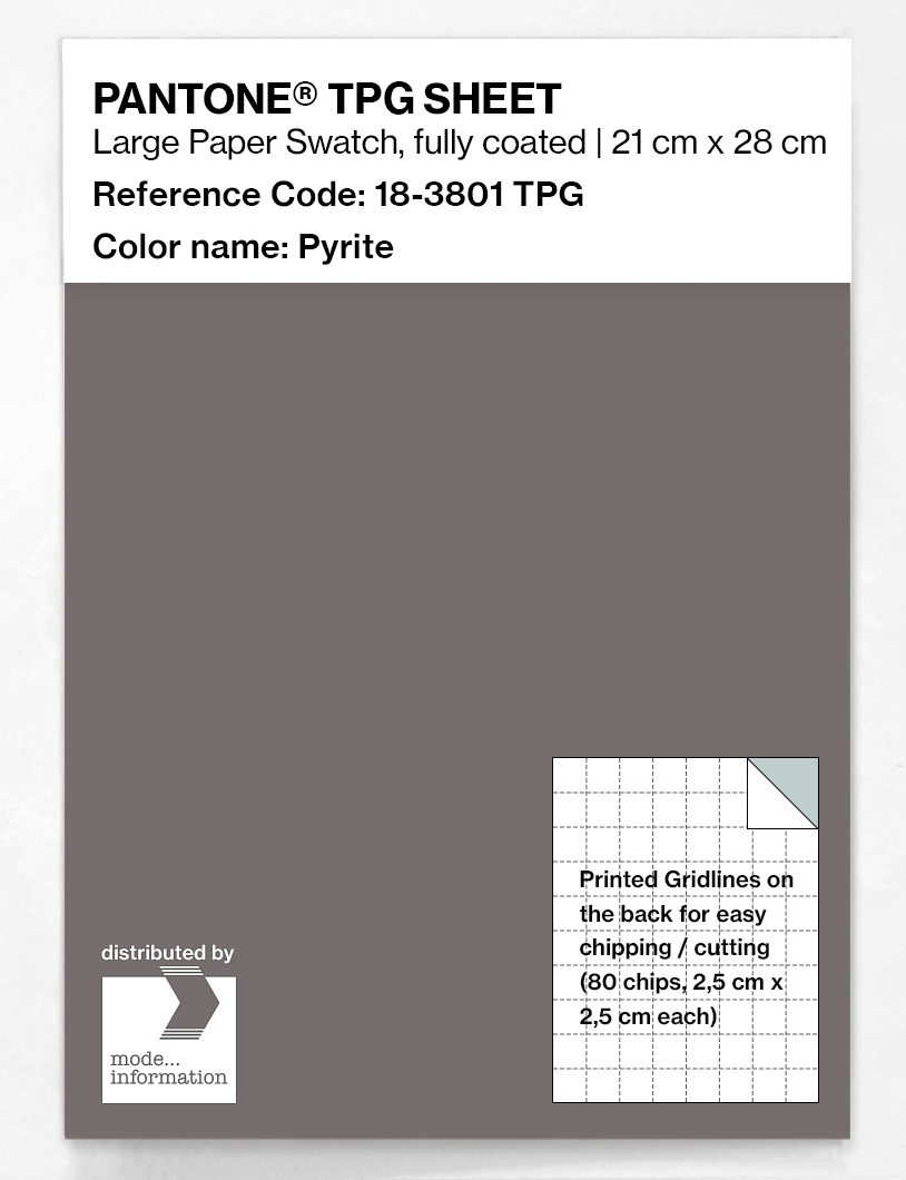 Artikelbild 1 des Artikels “PANTONE® TPG SHEET 18-3801 TPG Pyrite “