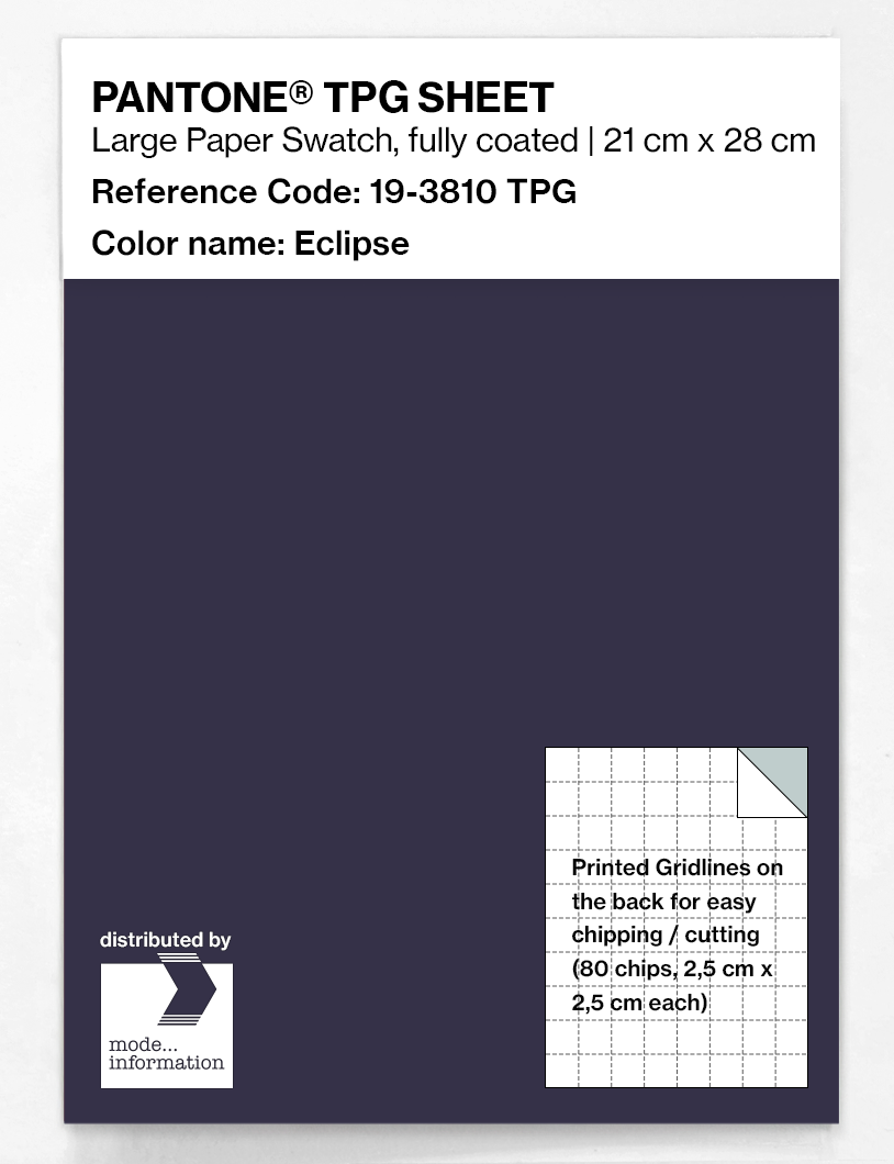 Artikelbild 1 des Artikels “PANTONE® TPG SHEET 19-3810 TPG Eclipse “