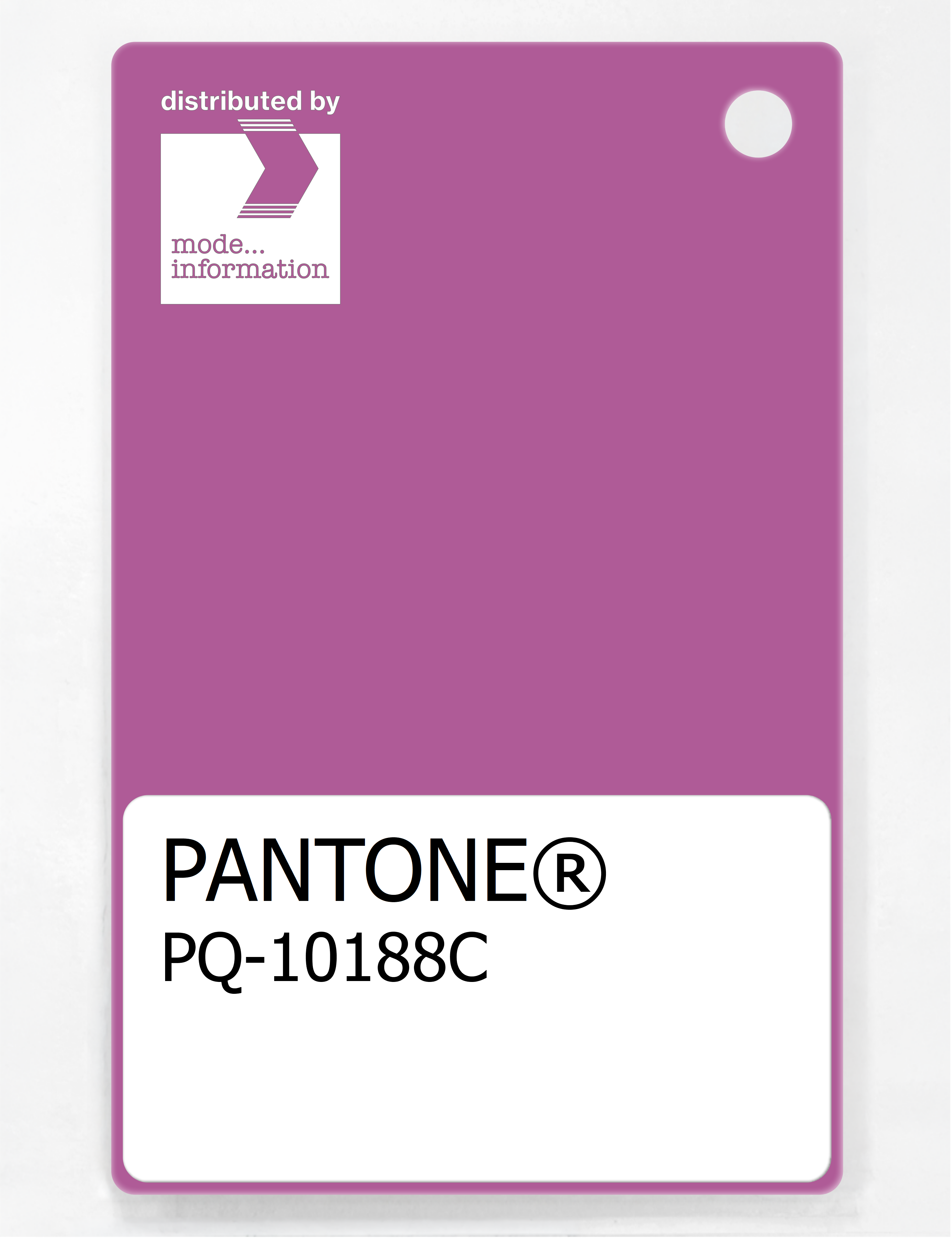 Product image 1 of the product “PANTONE® PLASTIC STANDARD CHIP PQ 10188C ”