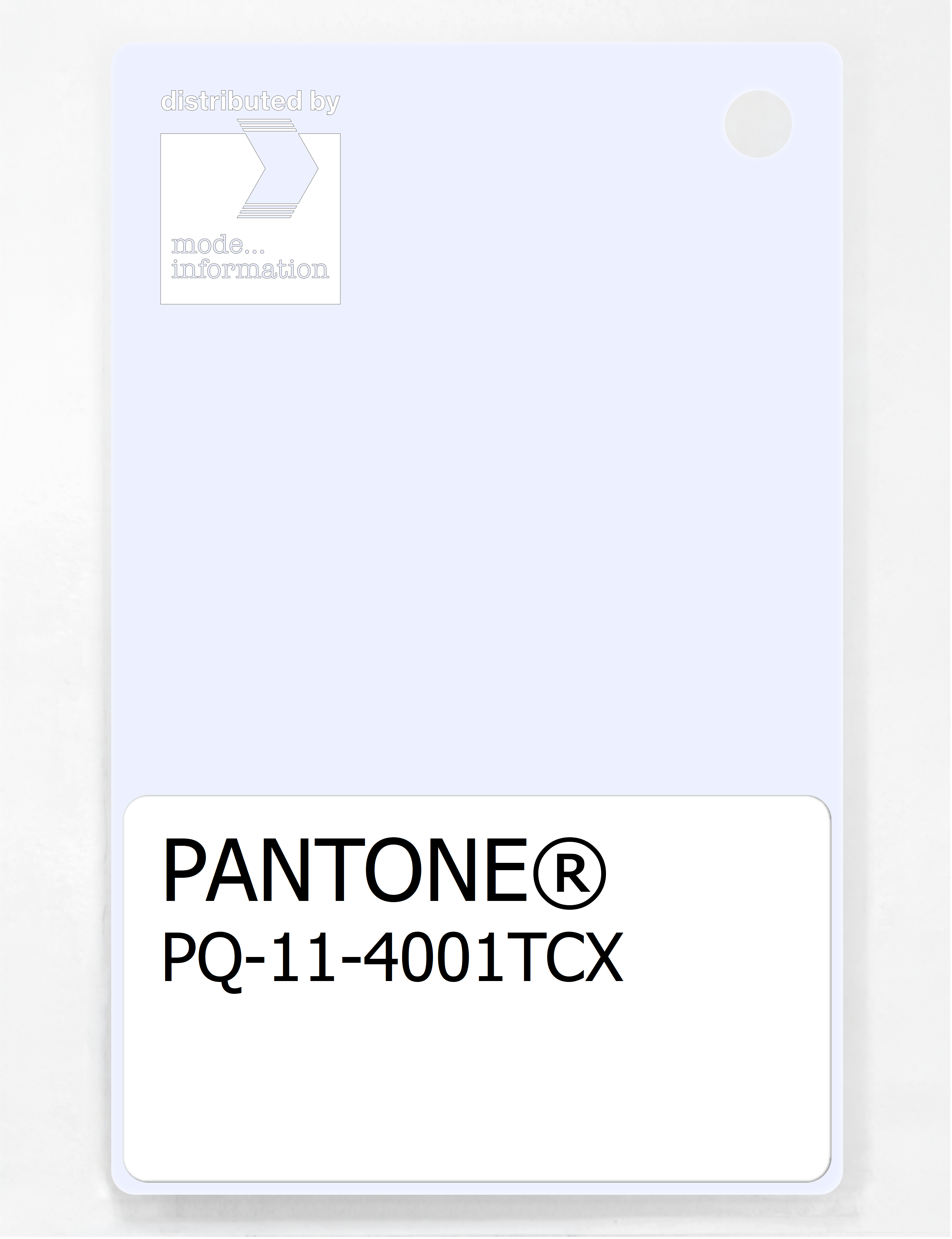 Artikelbild 1 des Artikels “PANTONE® PLASTIC STANDARD CHIP PQ 11-4001 TCX Brilliant White “