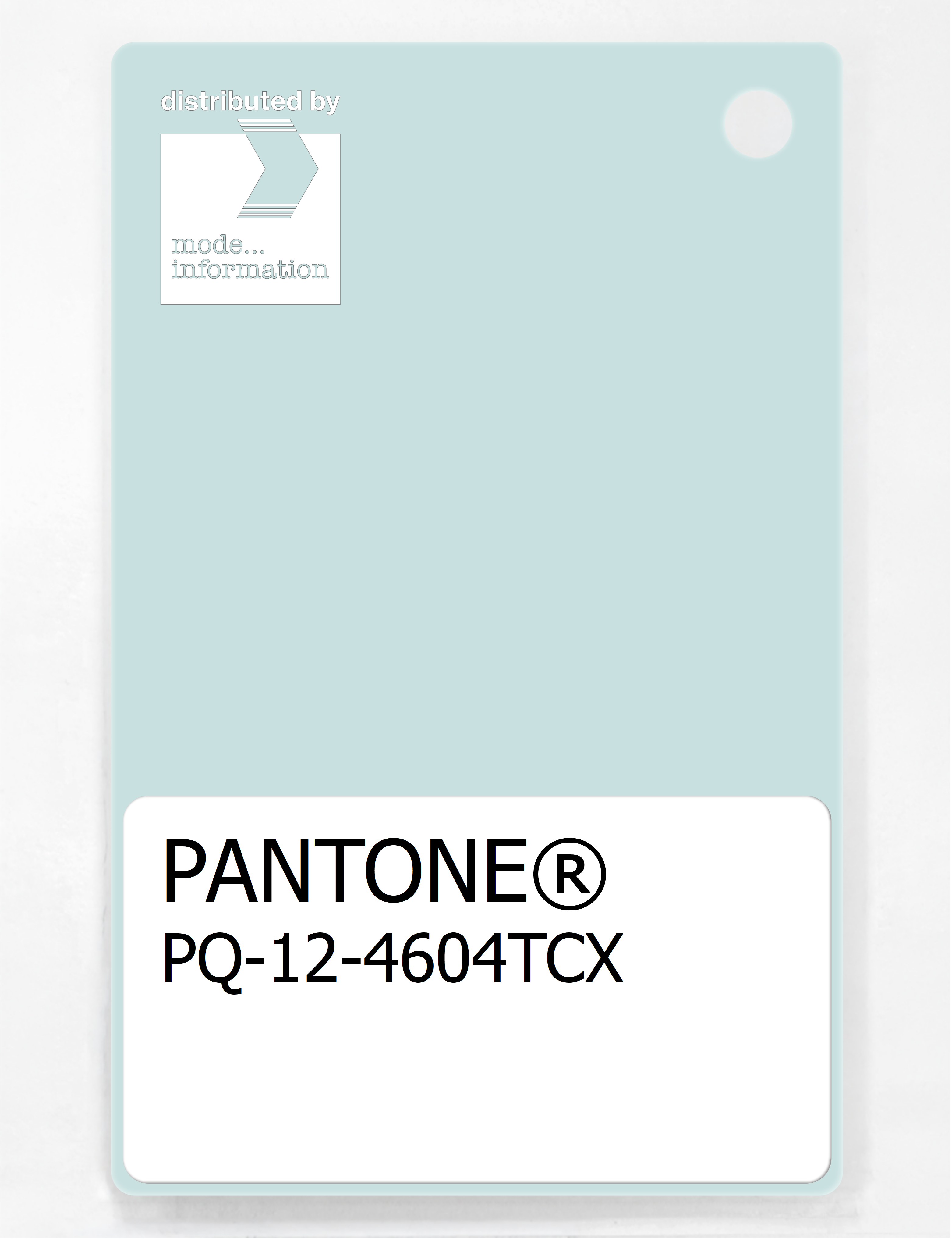 Artikelbild 1 des Artikels “PANTONE® PLASTIC STANDARD CHIP PQ 12-4604 TCX Skylight “