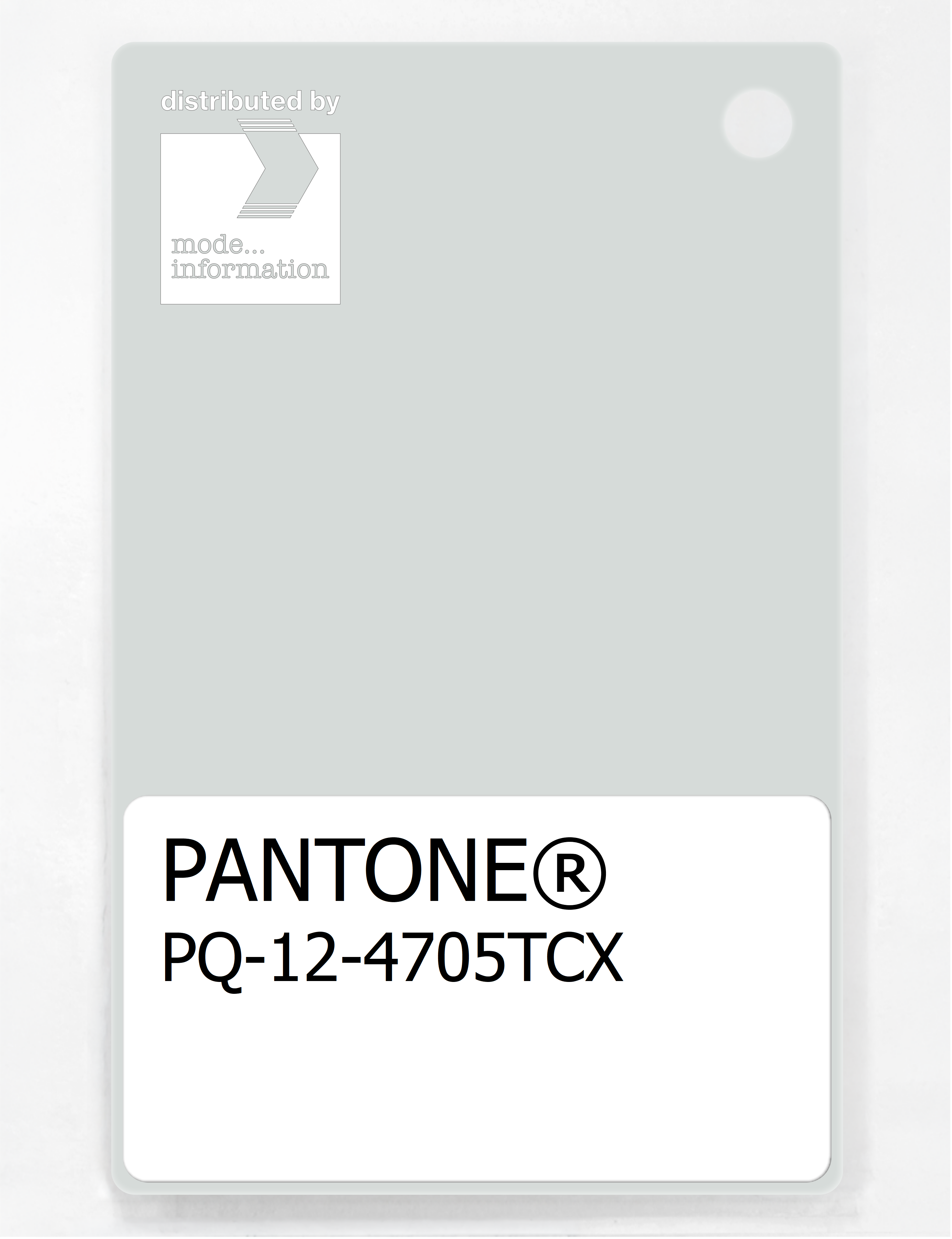 Product image 1 of the product “PANTONE® PLASTIC STANDARD CHIP PQ 12-4705 TCX Blue Blush ”