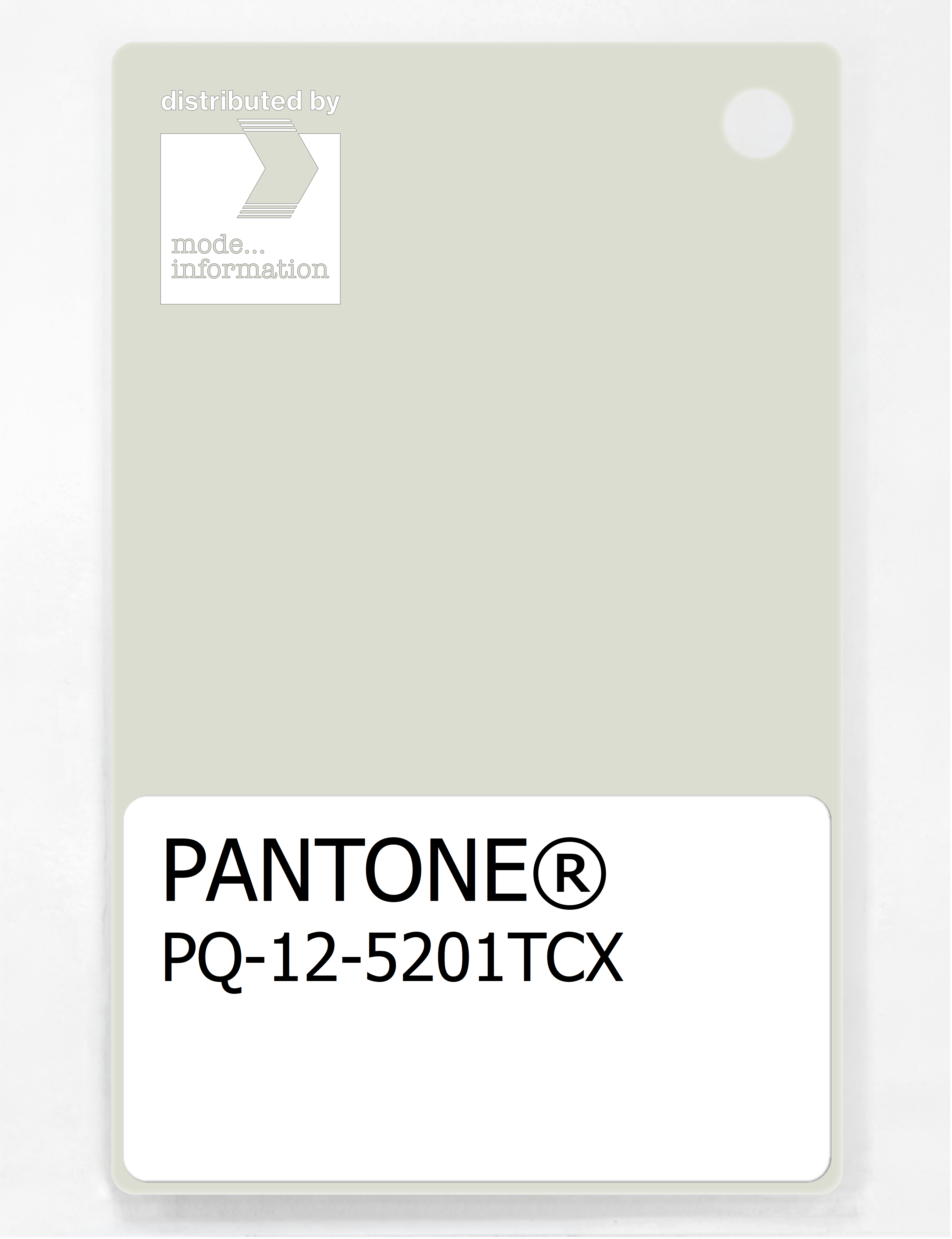 Artikelbild 1 des Artikels “PANTONE® PLASTIC STANDARD CHIP PQ 12-5201 TCX Icicle “