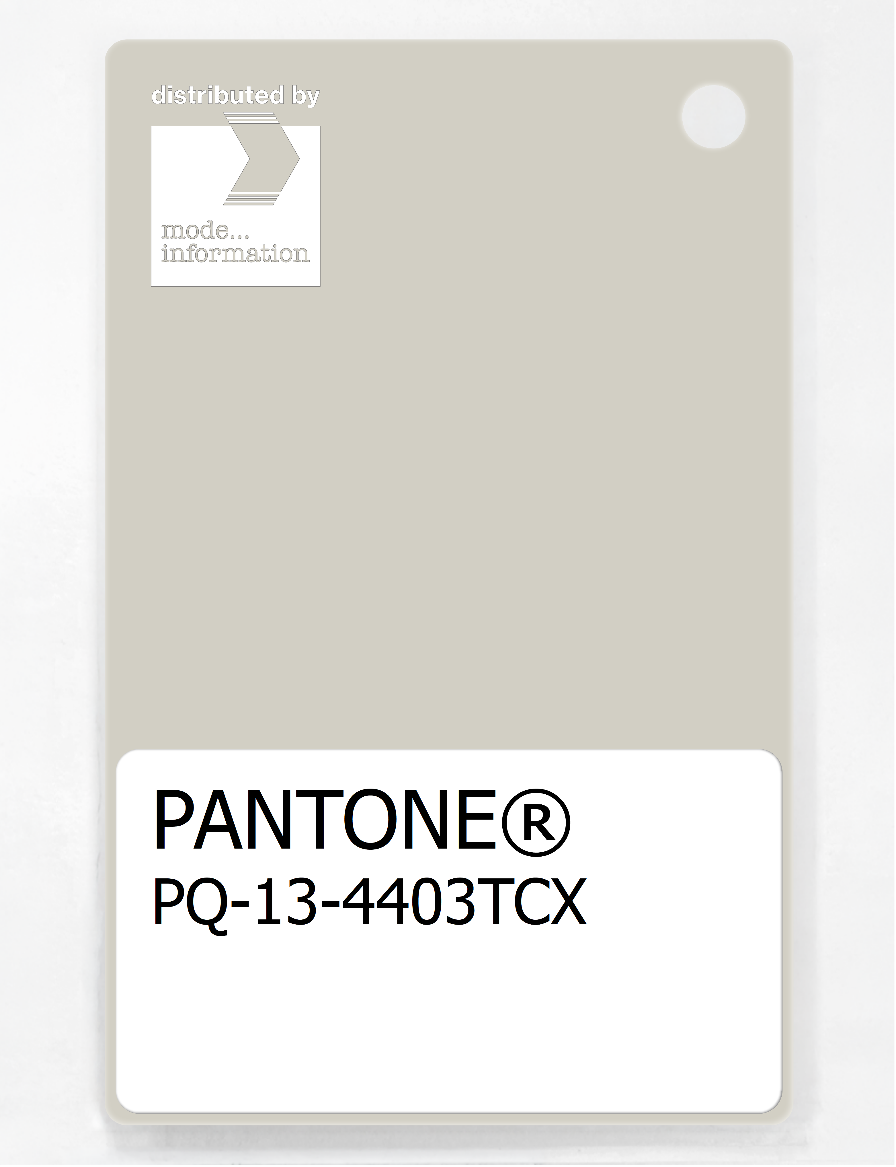 Artikelbild 1 des Artikels “PANTONE® PLASTIC STANDARD CHIP PQ 13-4403 TCX Silver Birch “