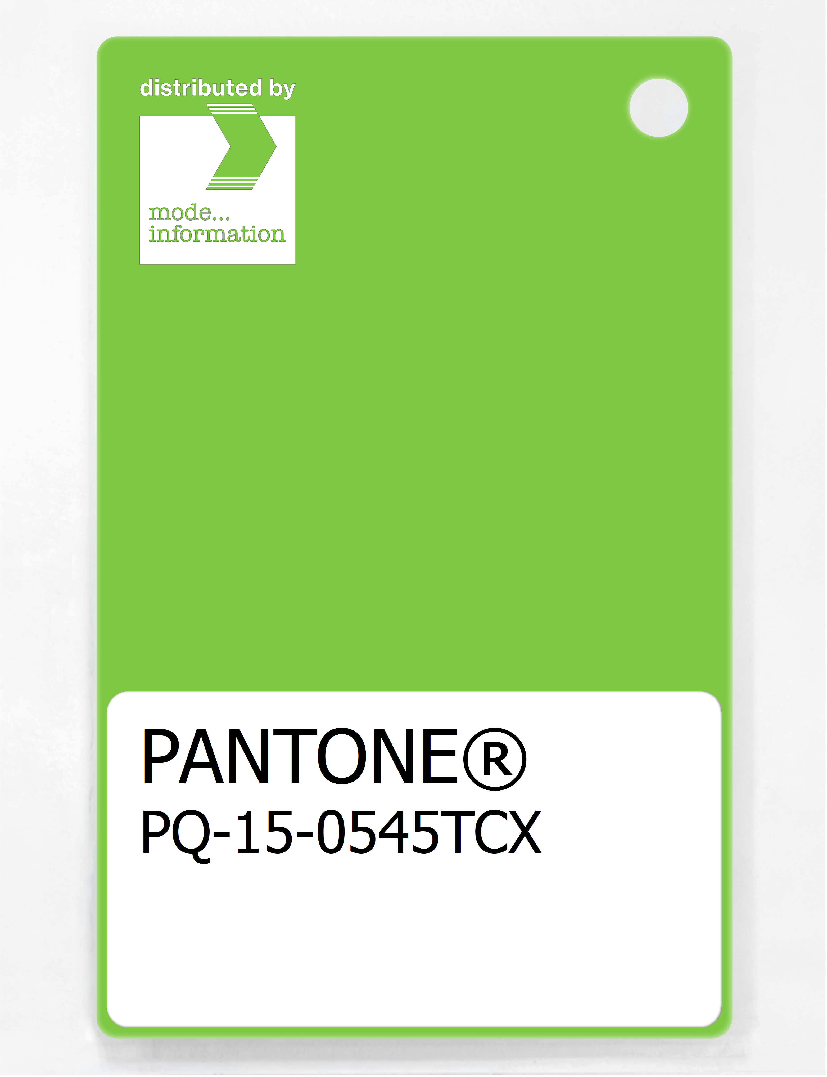 Artikelbild 1 des Artikels “PANTONE® PLASTIC STANDARD CHIP PQ 15-0545 TCX Jasmine Green “