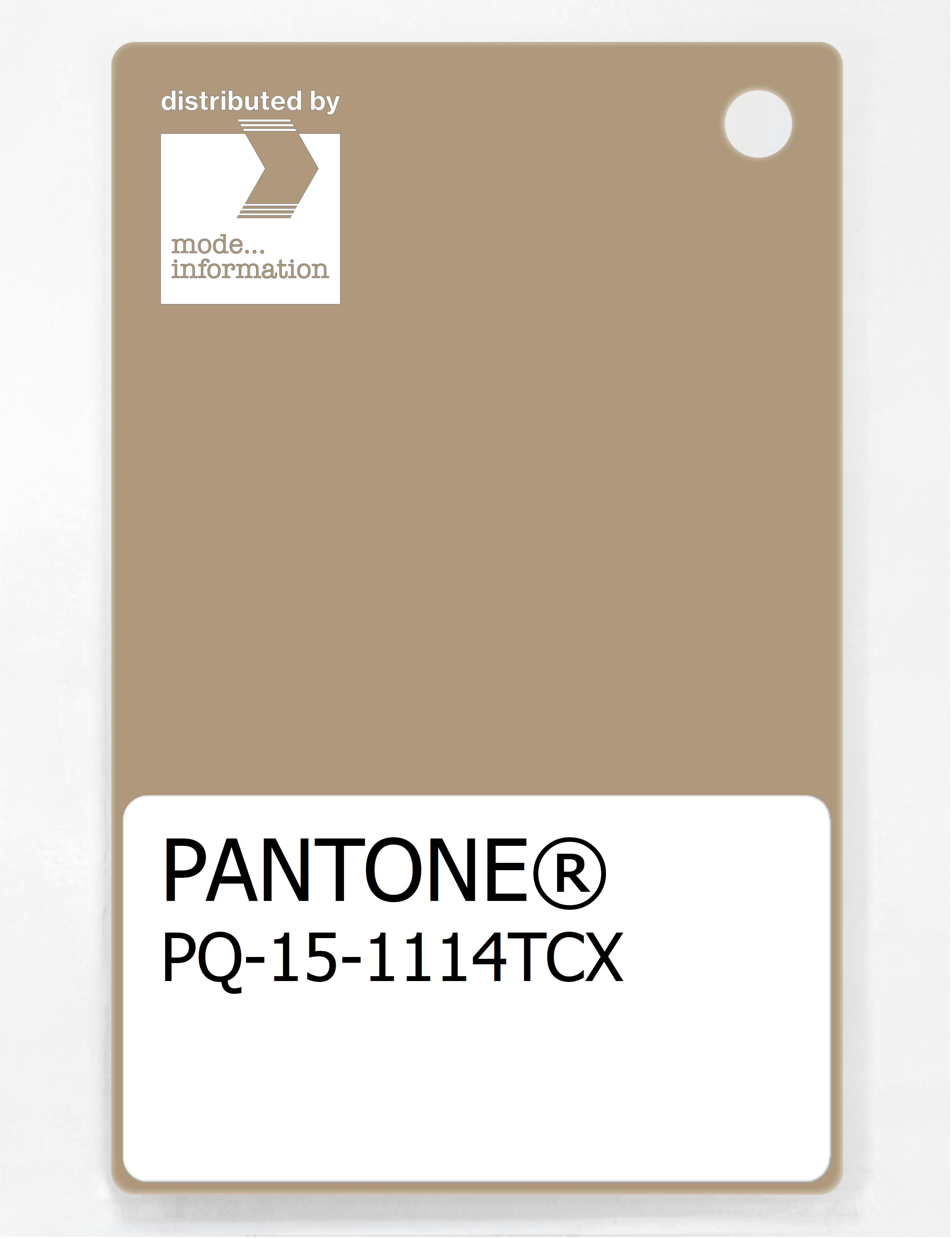 Artikelbild 1 des Artikels “PANTONE® PLASTIC STANDARD CHIP PQ 15-1114 TCX Travertine “