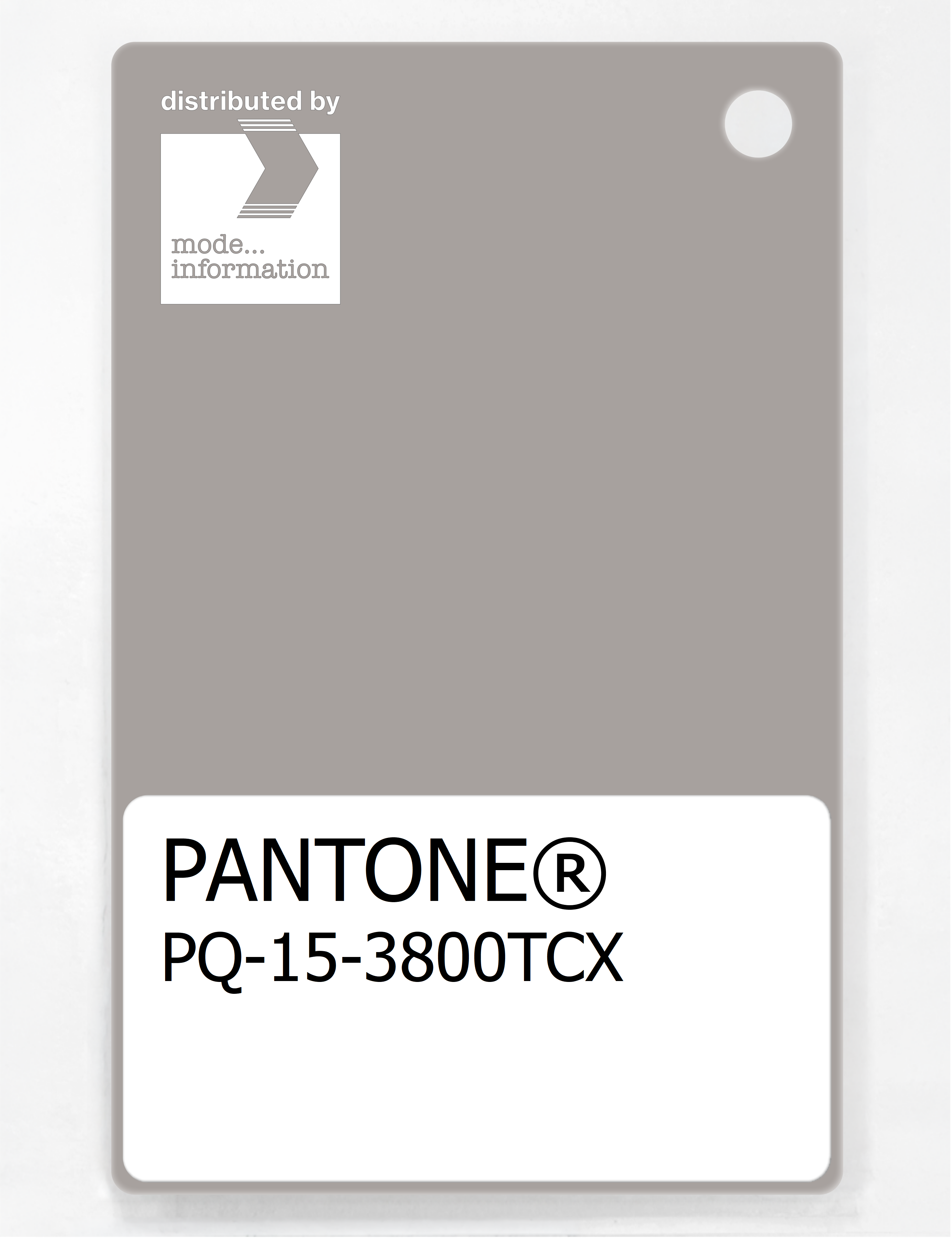 Product image 1 of the product “PANTONE® PLASTIC STANDARD CHIP PQ 15-3800 TCX Porpoise ”