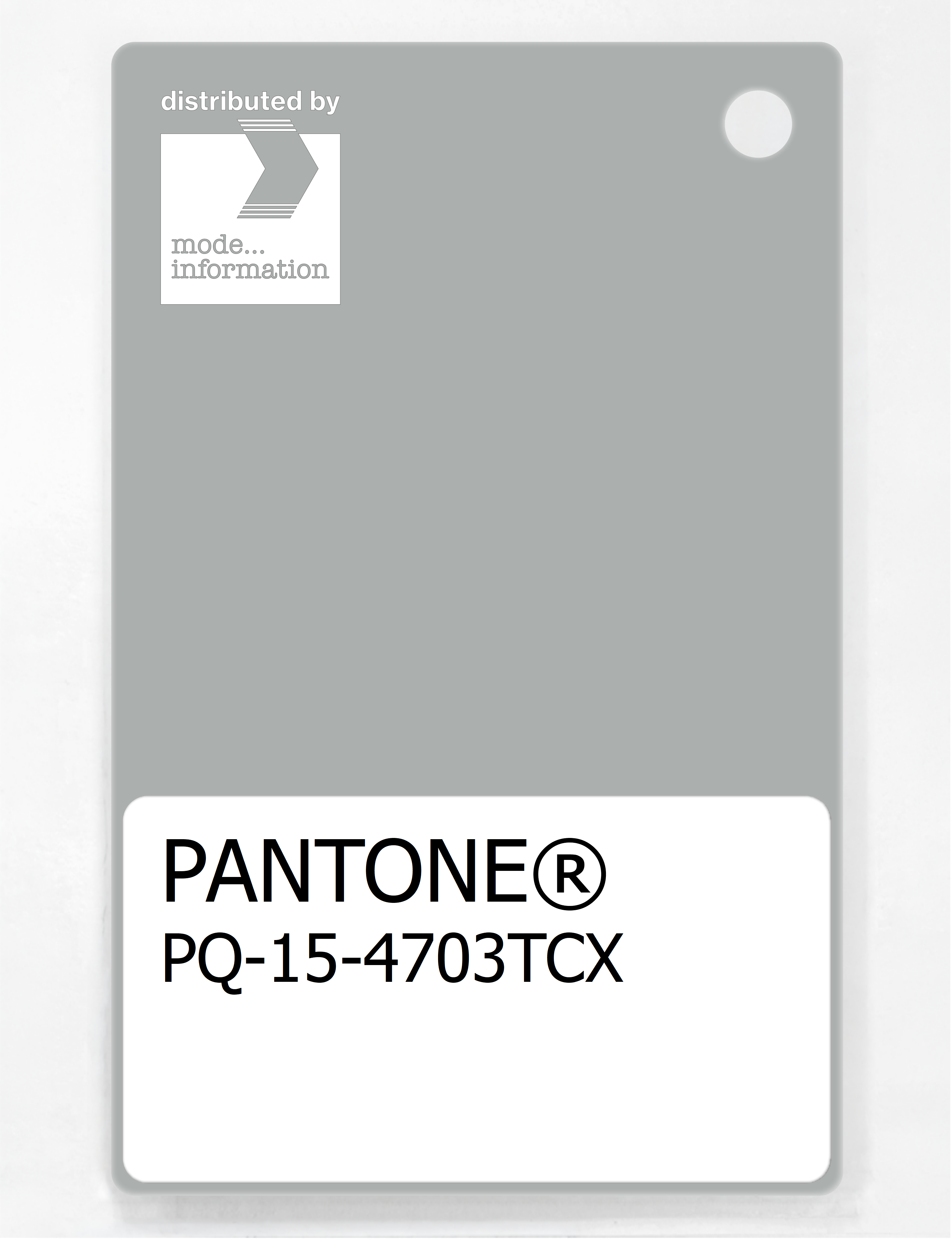 Artikelbild 1 des Artikels “PANTONE® PLASTIC STANDARD CHIP PQ 15-4703 TCX Mirage Gray “