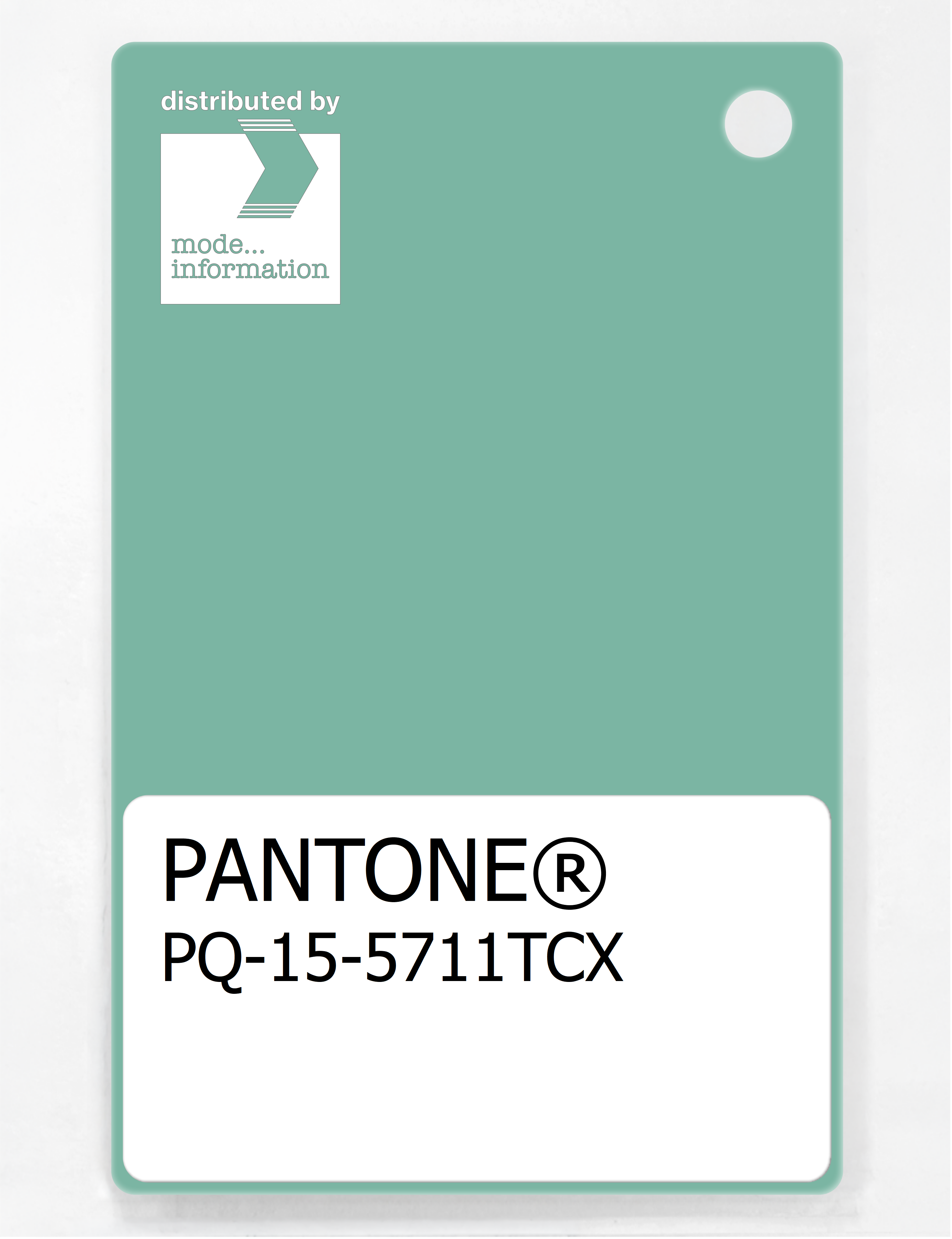 Artikelbild 1 des Artikels “PANTONE® PLASTIC STANDARD CHIP PQ 15-5711 TCX Dusty Jade Green “
