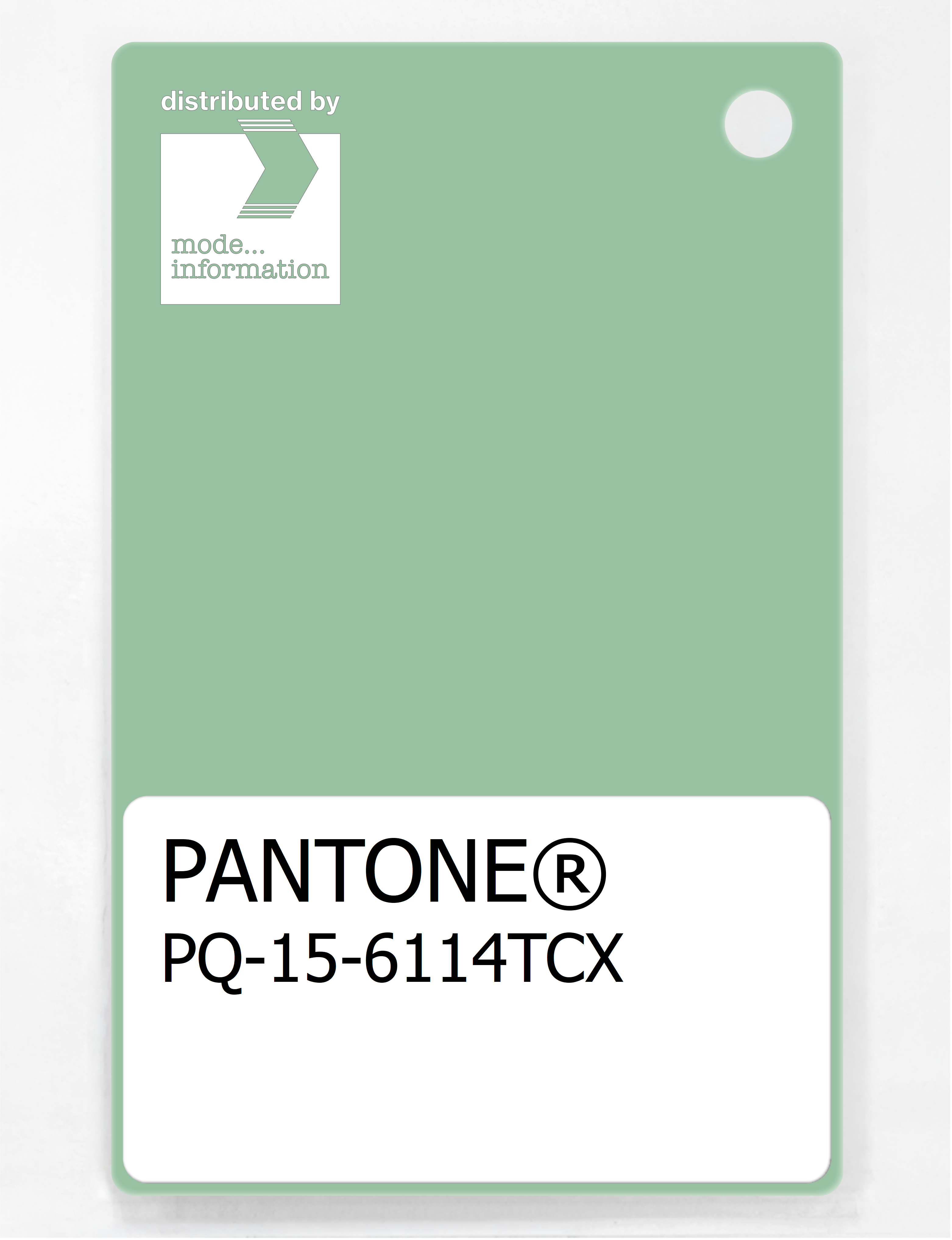 Artikelbild 1 des Artikels “PANTONE® PLASTIC STANDARD CHIP PQ 15-6114 TCX Hemlock “