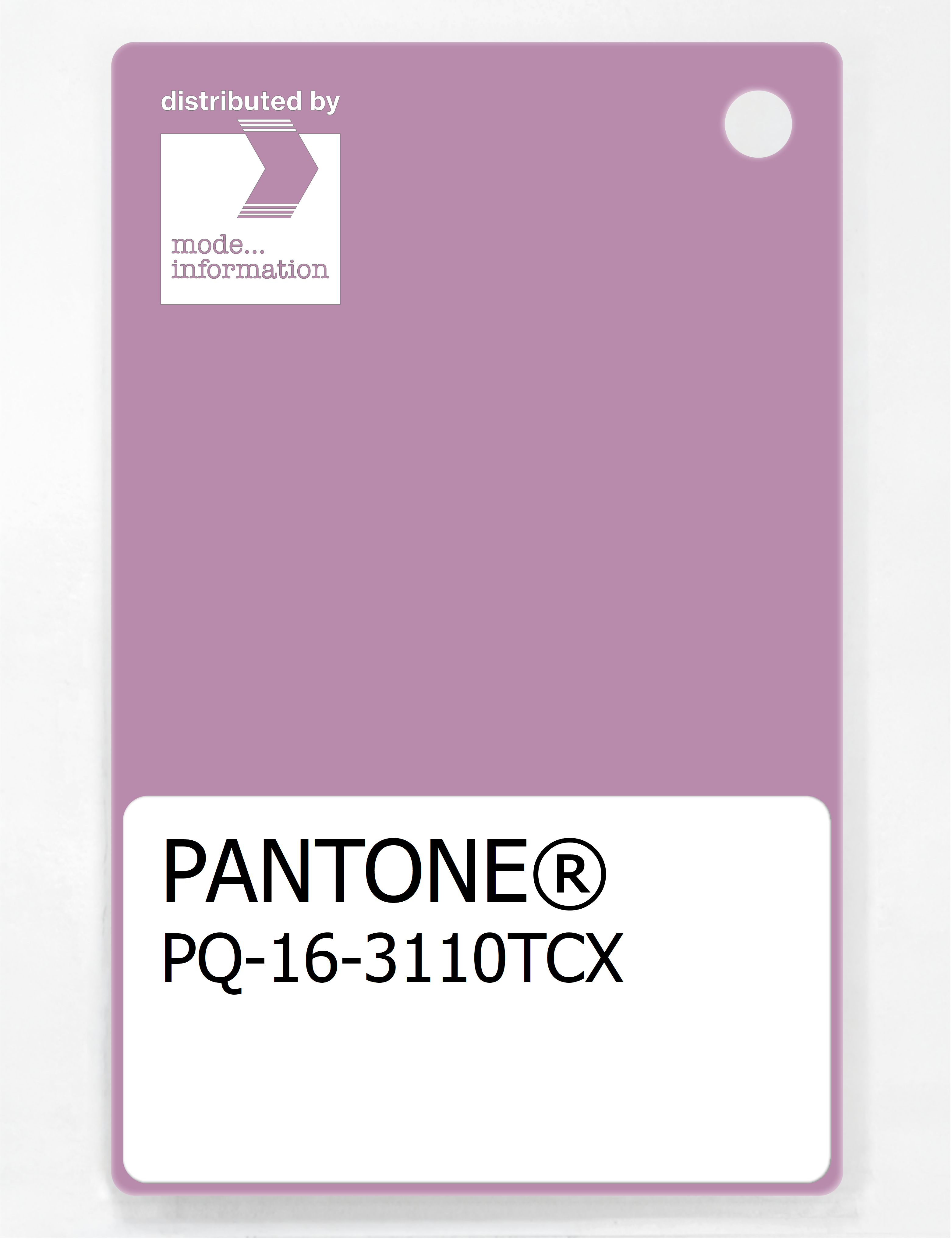 Artikelbild 1 des Artikels “PANTONE® PLASTIC STANDARD CHIP PQ 16-3110 TCX Smoky Grape “