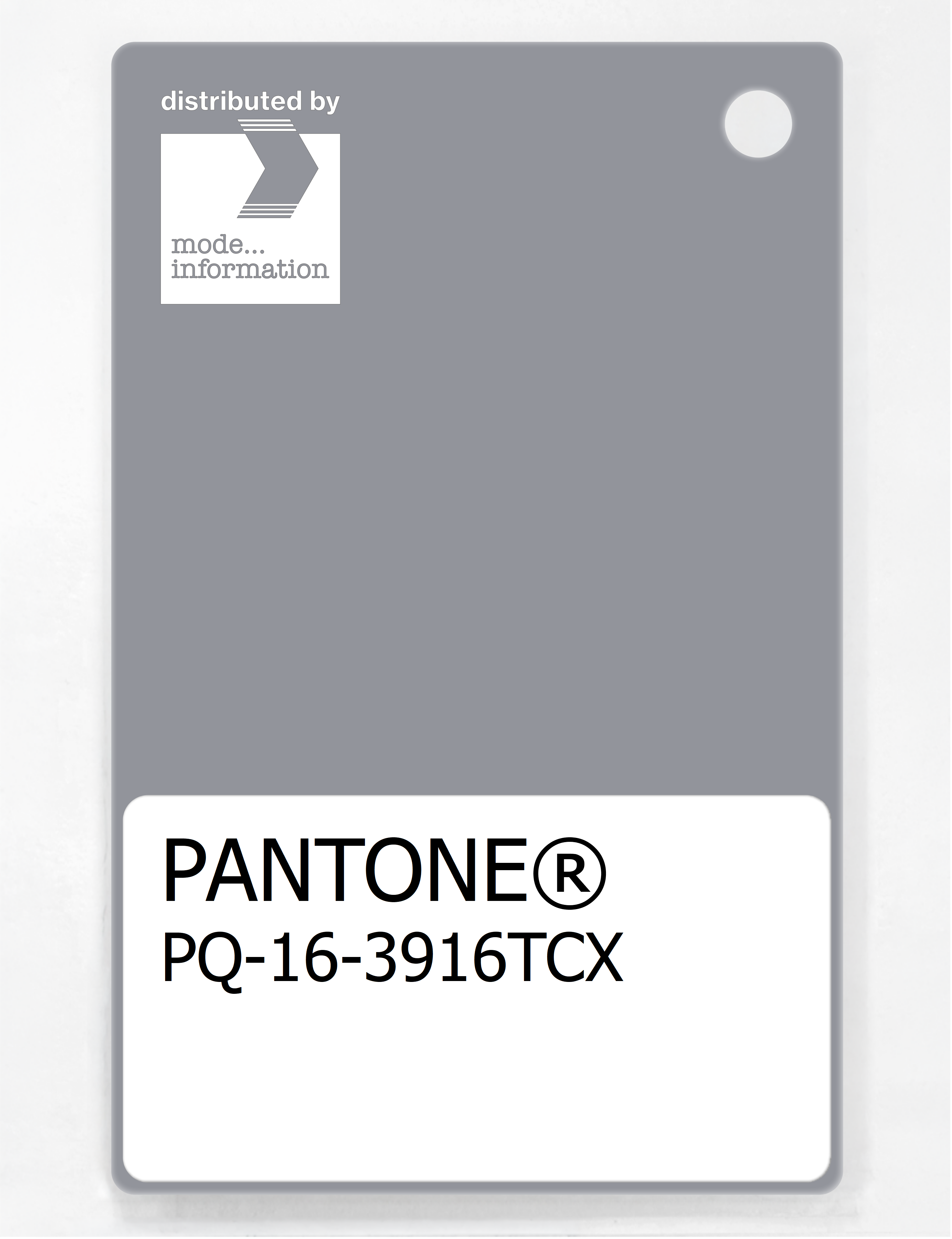 Artikelbild 1 des Artikels “PANTONE® PLASTIC STANDARD CHIP PQ 16-3916 TCX Sleet “