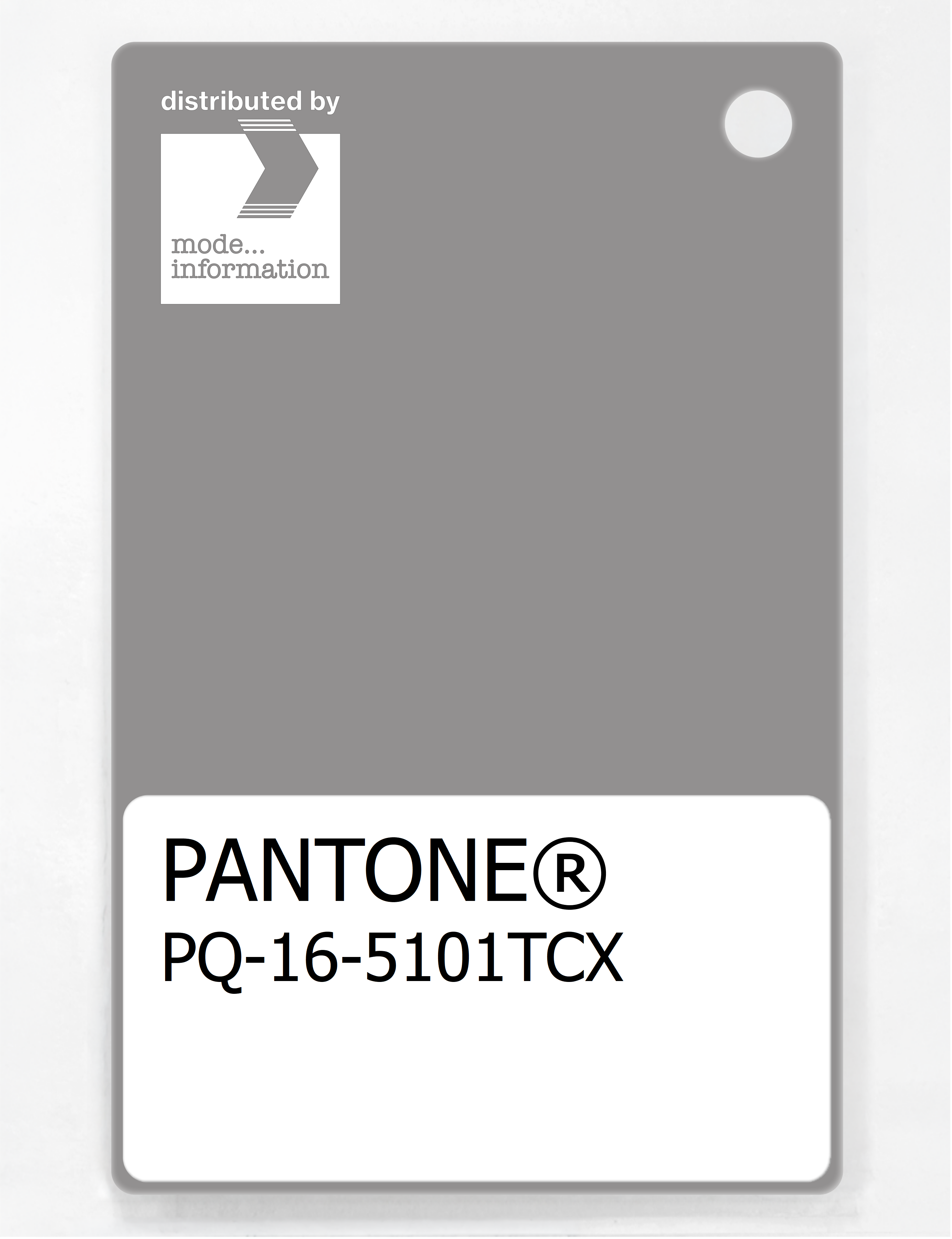 Artikelbild 1 des Artikels “PANTONE® PLASTIC STANDARD CHIP PQ 16-5101 TCX Wet Weather “