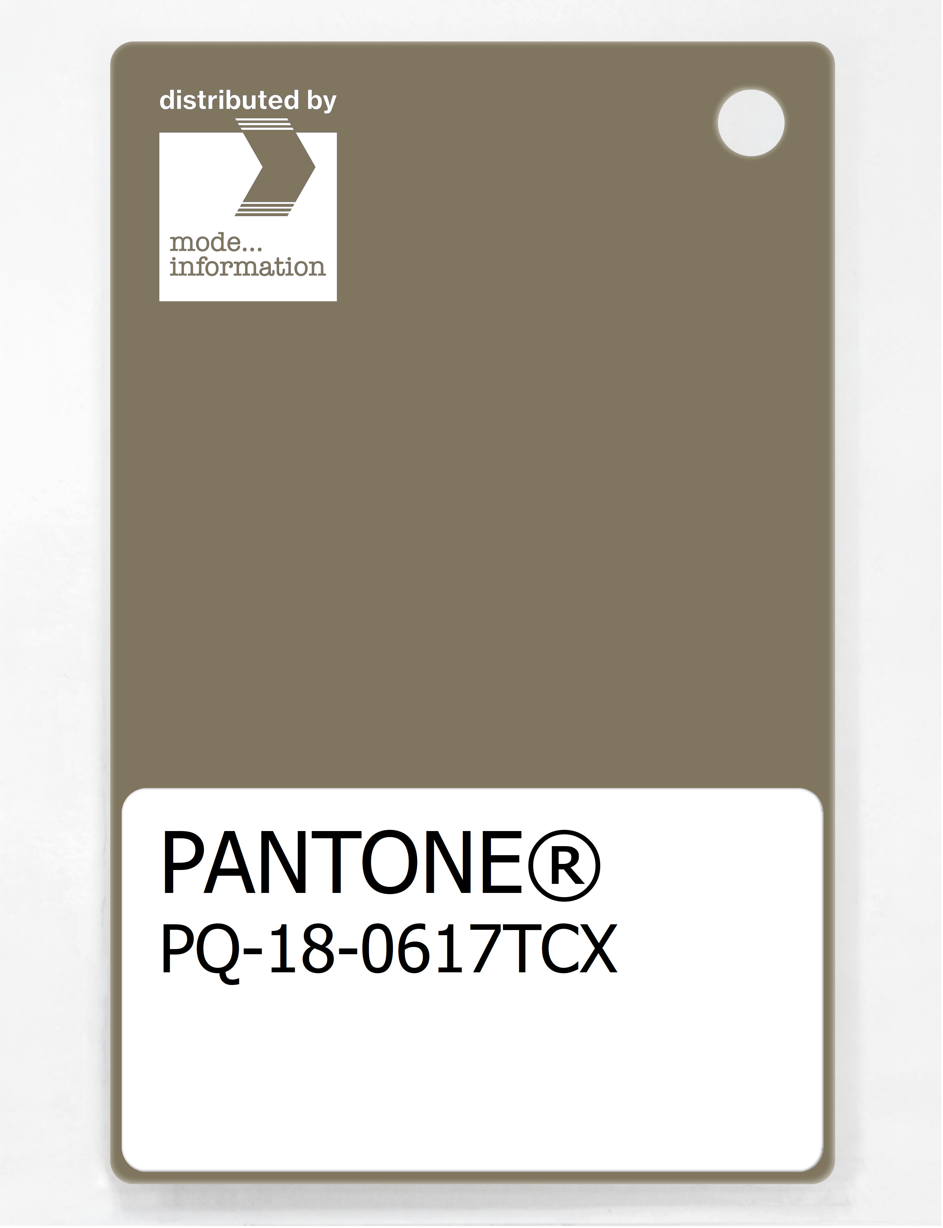 Artikelbild 1 des Artikels “PANTONE® PLASTIC STANDARD CHIP PQ 18-0617 TCX Covert Green “