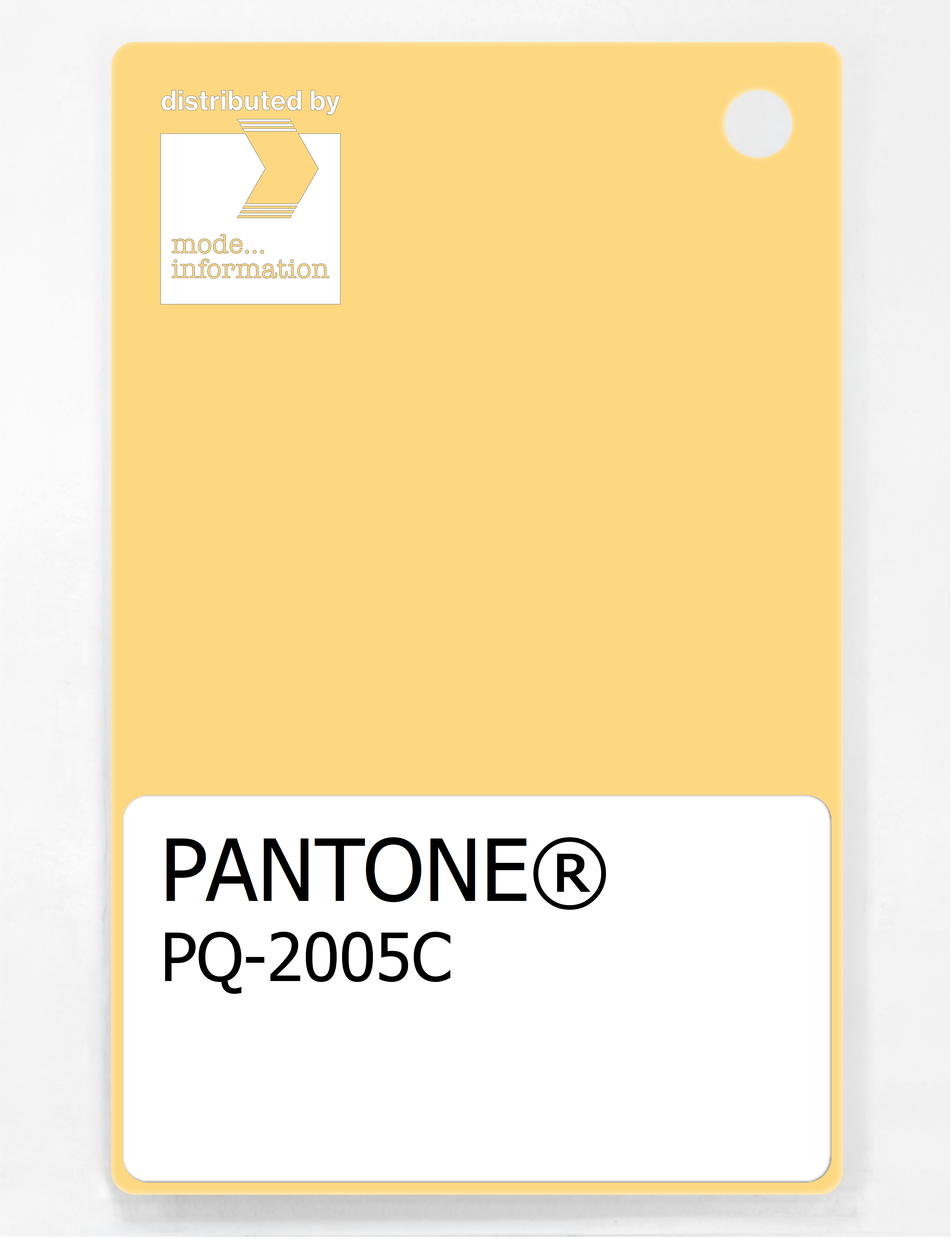 Artikelbild 1 des Artikels “PANTONE® PLASTIC STANDARD CHIP PQ 2005C “