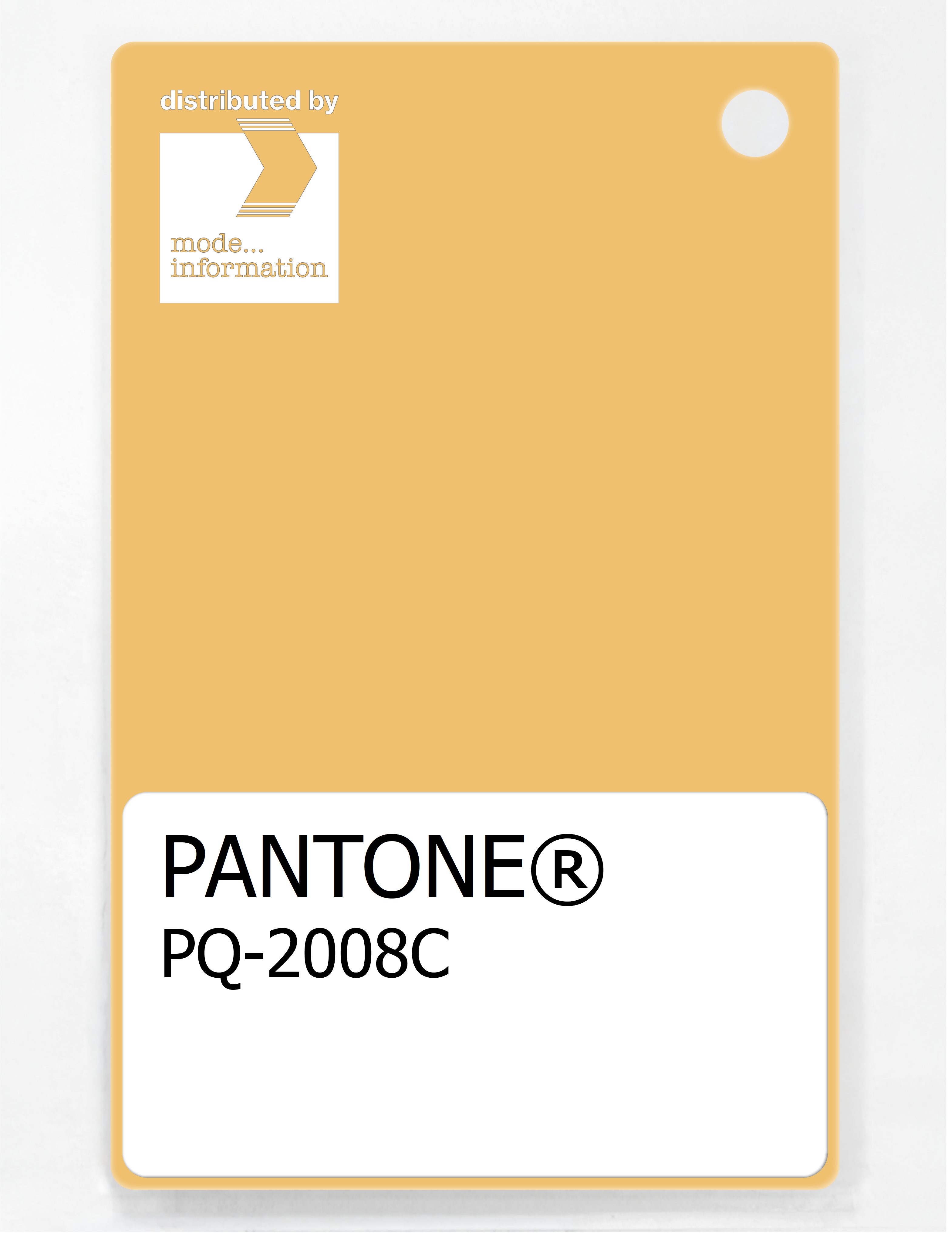 Product image 1 of the product “PANTONE® PLASTIC STANDARD CHIP PQ 2008C ”