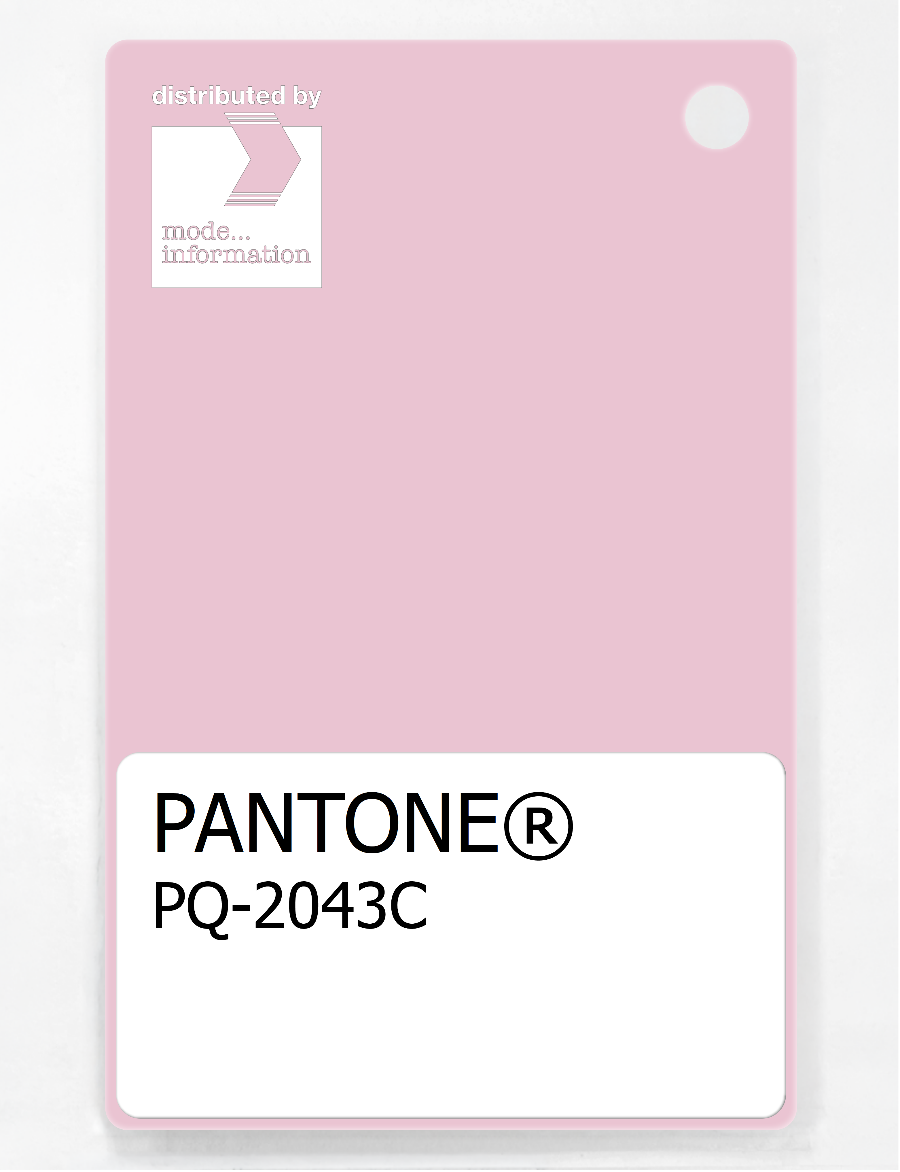 Artikelbild 1 des Artikels “PANTONE® PLASTIC STANDARD CHIP PQ 2043C “