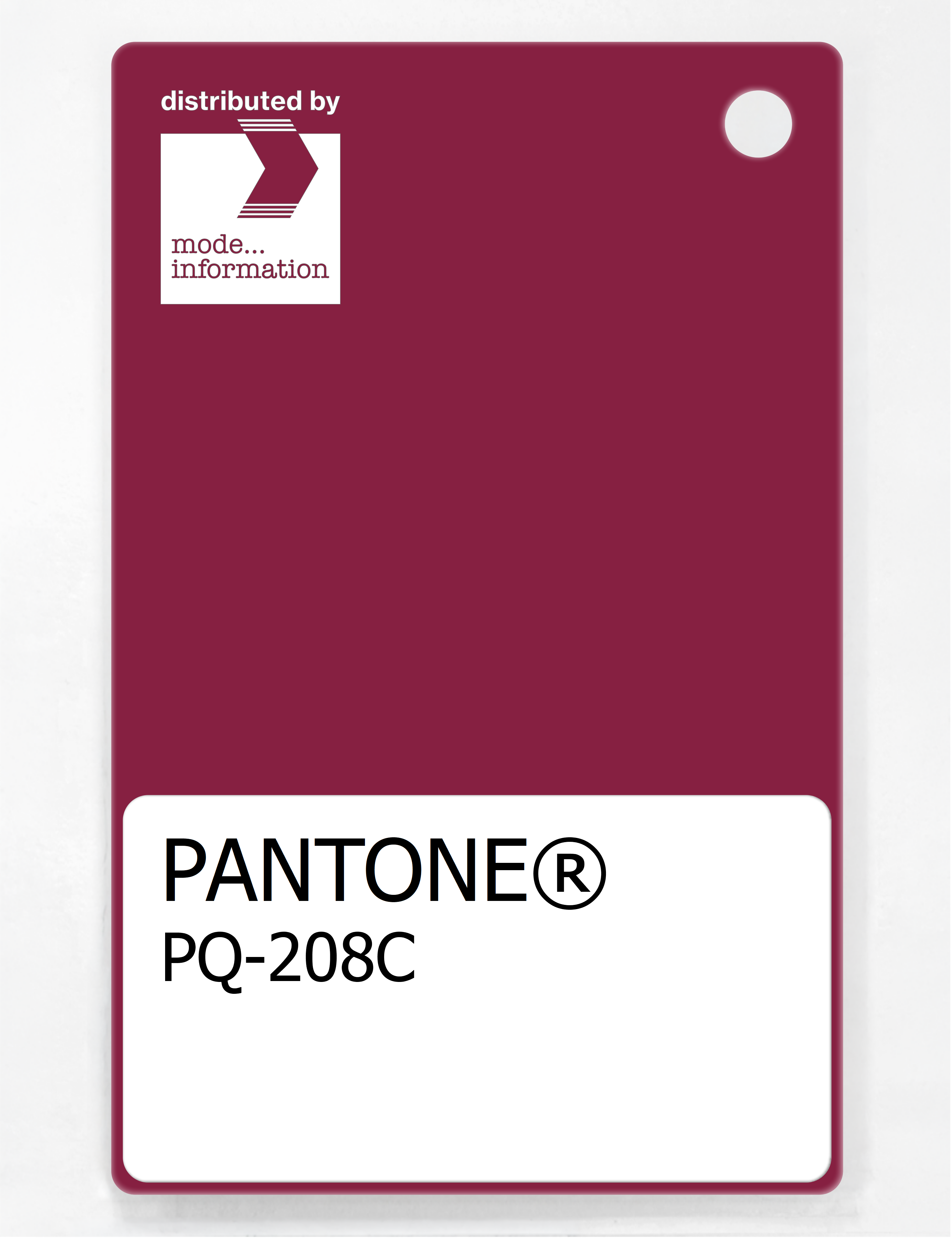 Artikelbild 1 des Artikels “PANTONE® PLASTIC STANDARD CHIP PQ 208C “