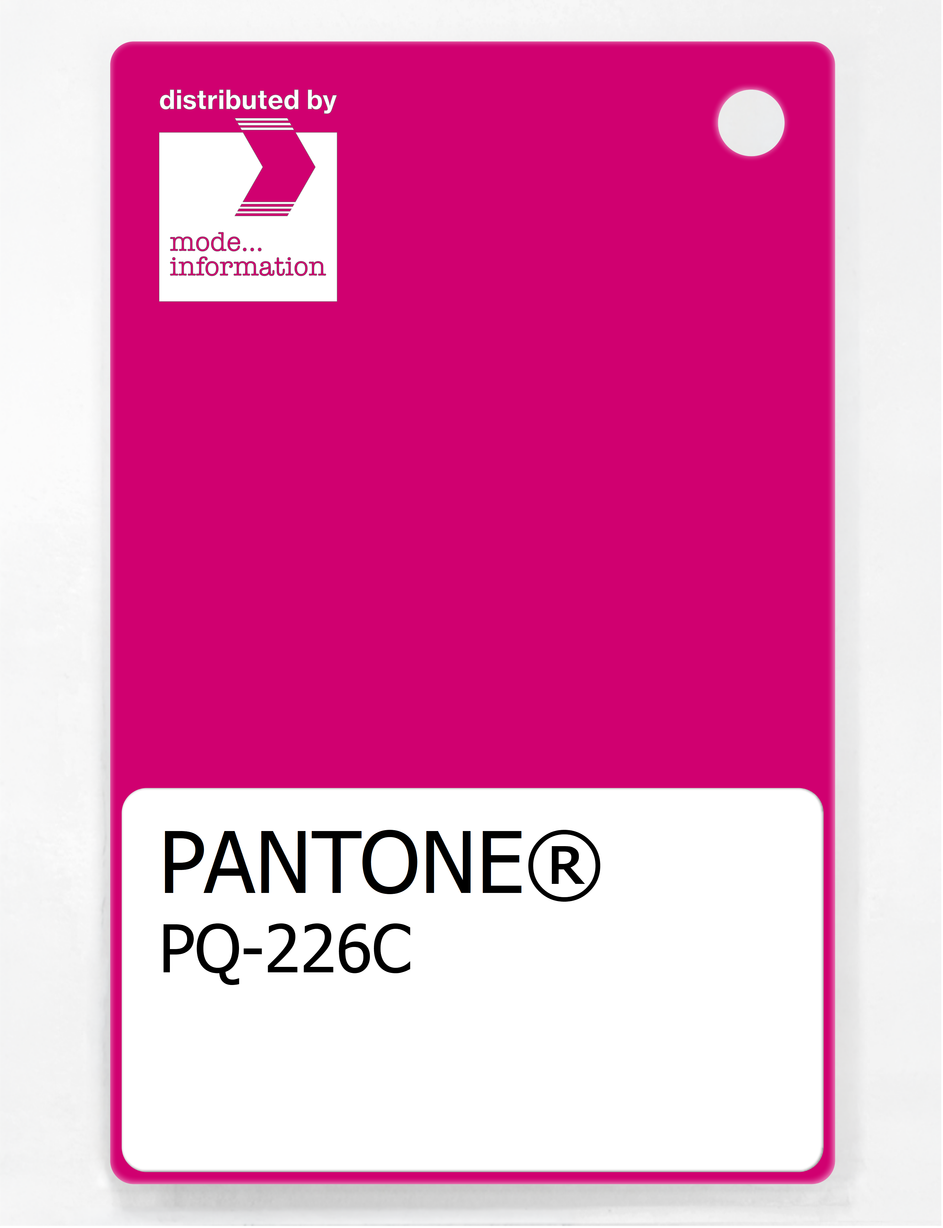 Artikelbild 1 des Artikels “PANTONE® PLASTIC STANDARD CHIP PQ 226C “