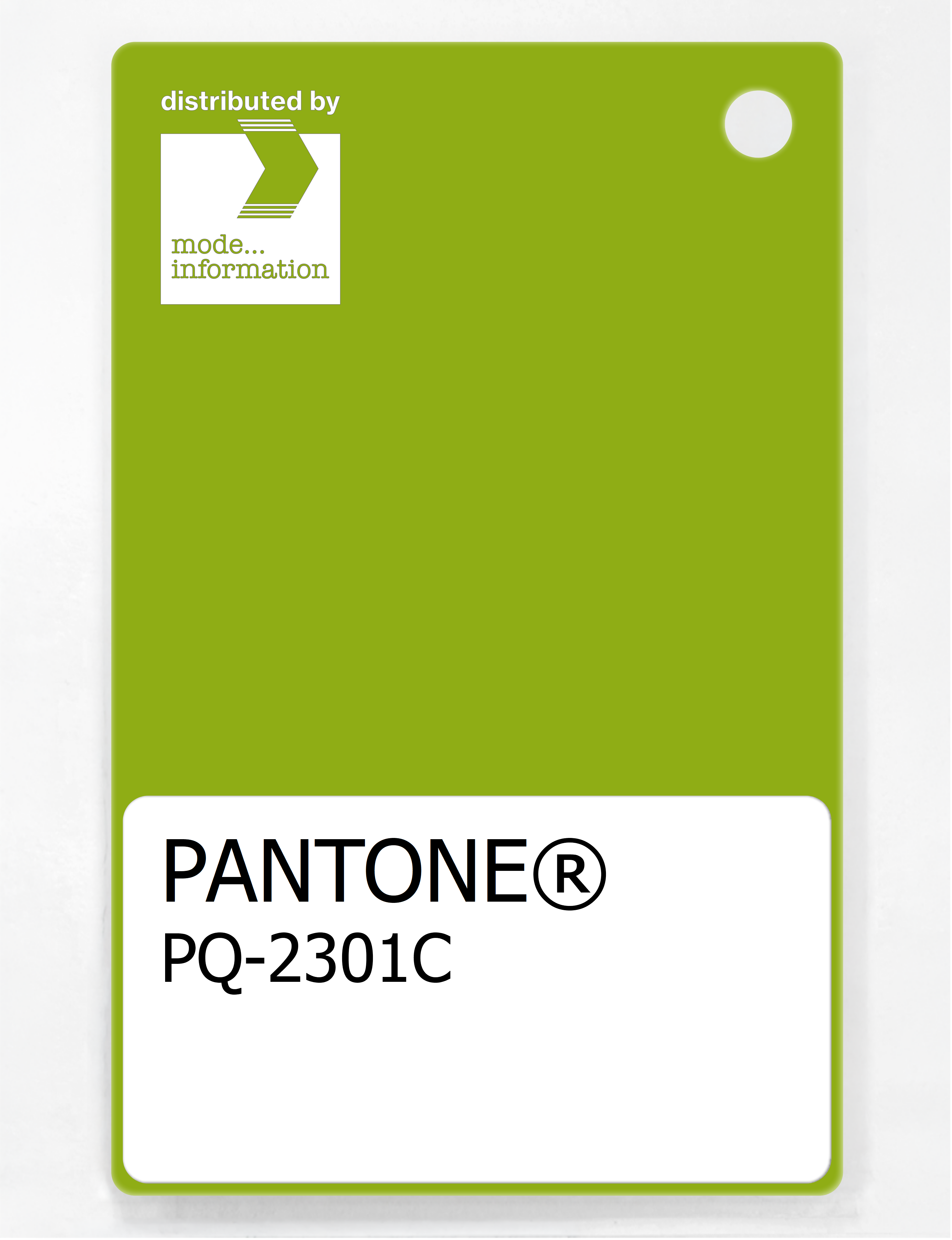 Artikelbild 1 des Artikels “PANTONE® PLASTIC STANDARD CHIP PQ 2301C “