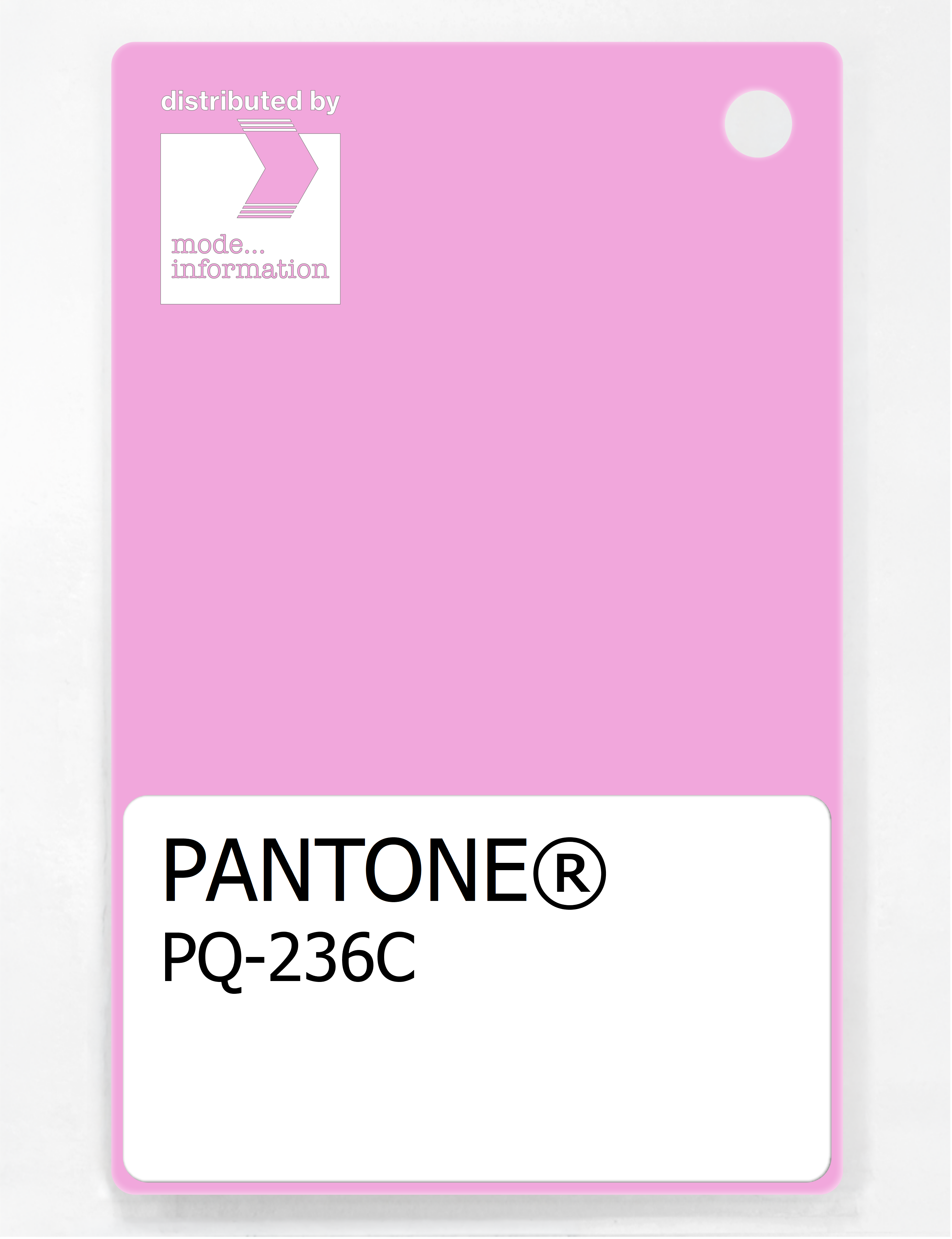 Artikelbild 1 des Artikels “PANTONE® PLASTIC STANDARD CHIP PQ 236C “