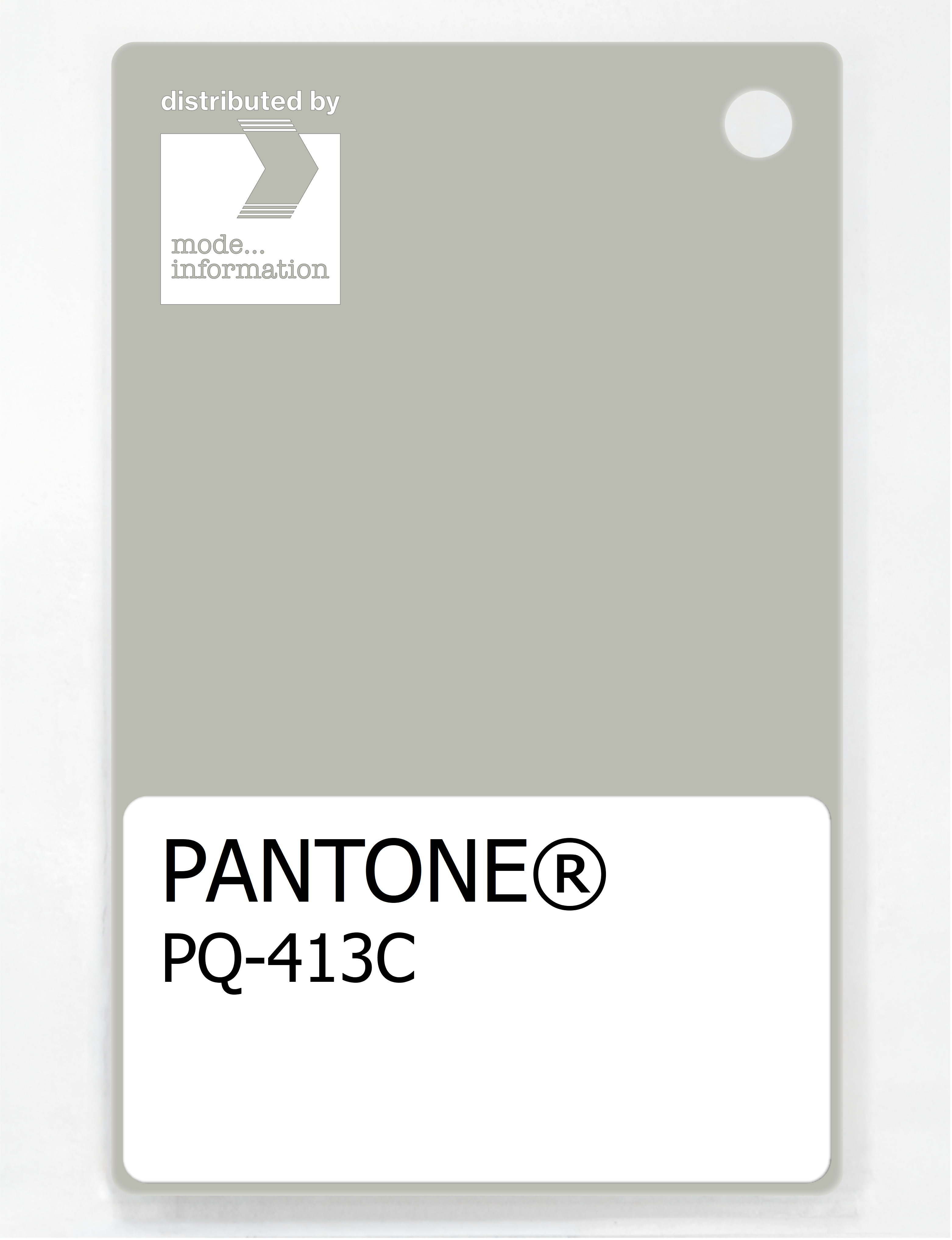 Product image 1 of the product “PANTONE® PLASTIC STANDARD CHIP PQ 413C ”