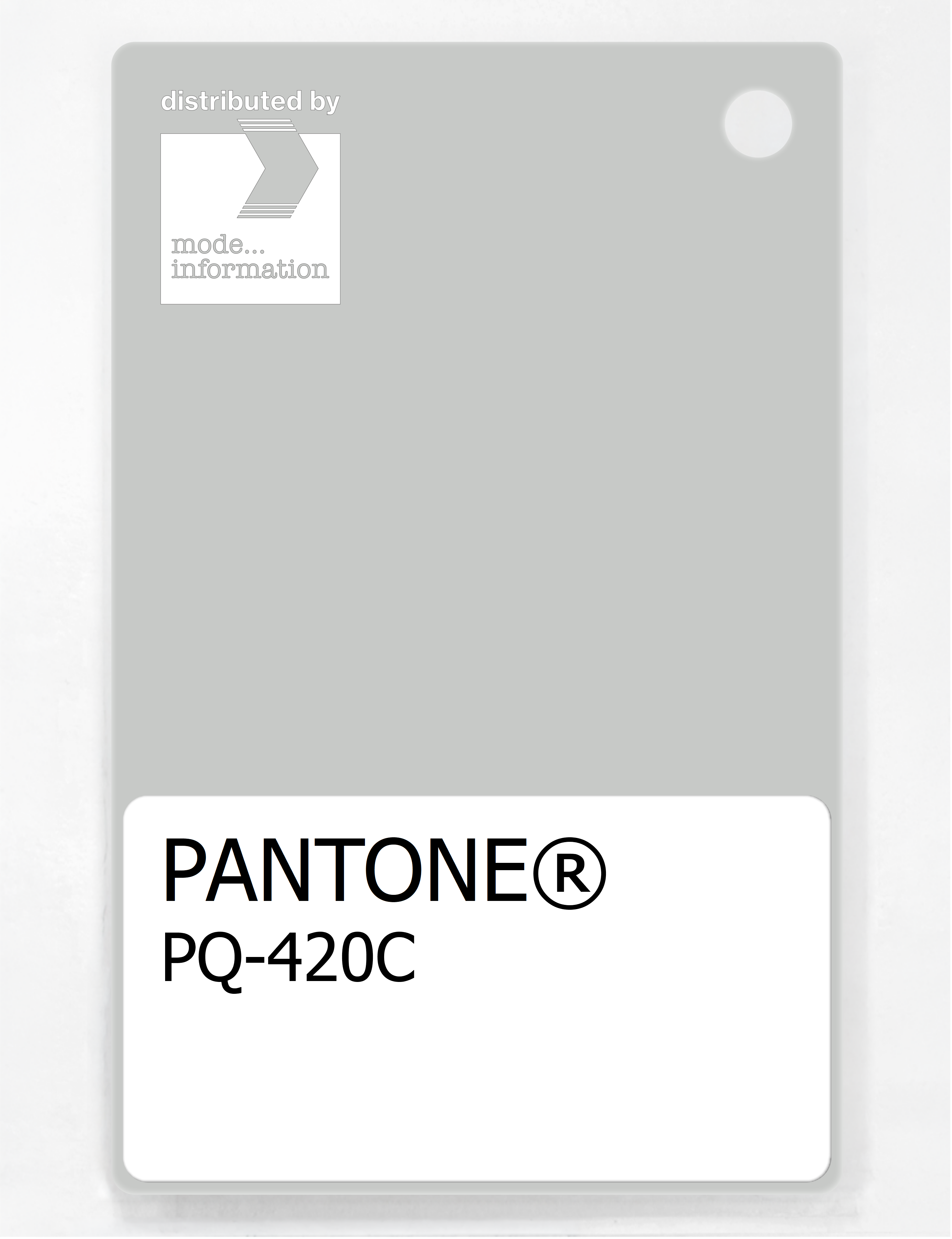 Artikelbild 1 des Artikels “PANTONE® PLASTIC STANDARD CHIP PQ 420C “