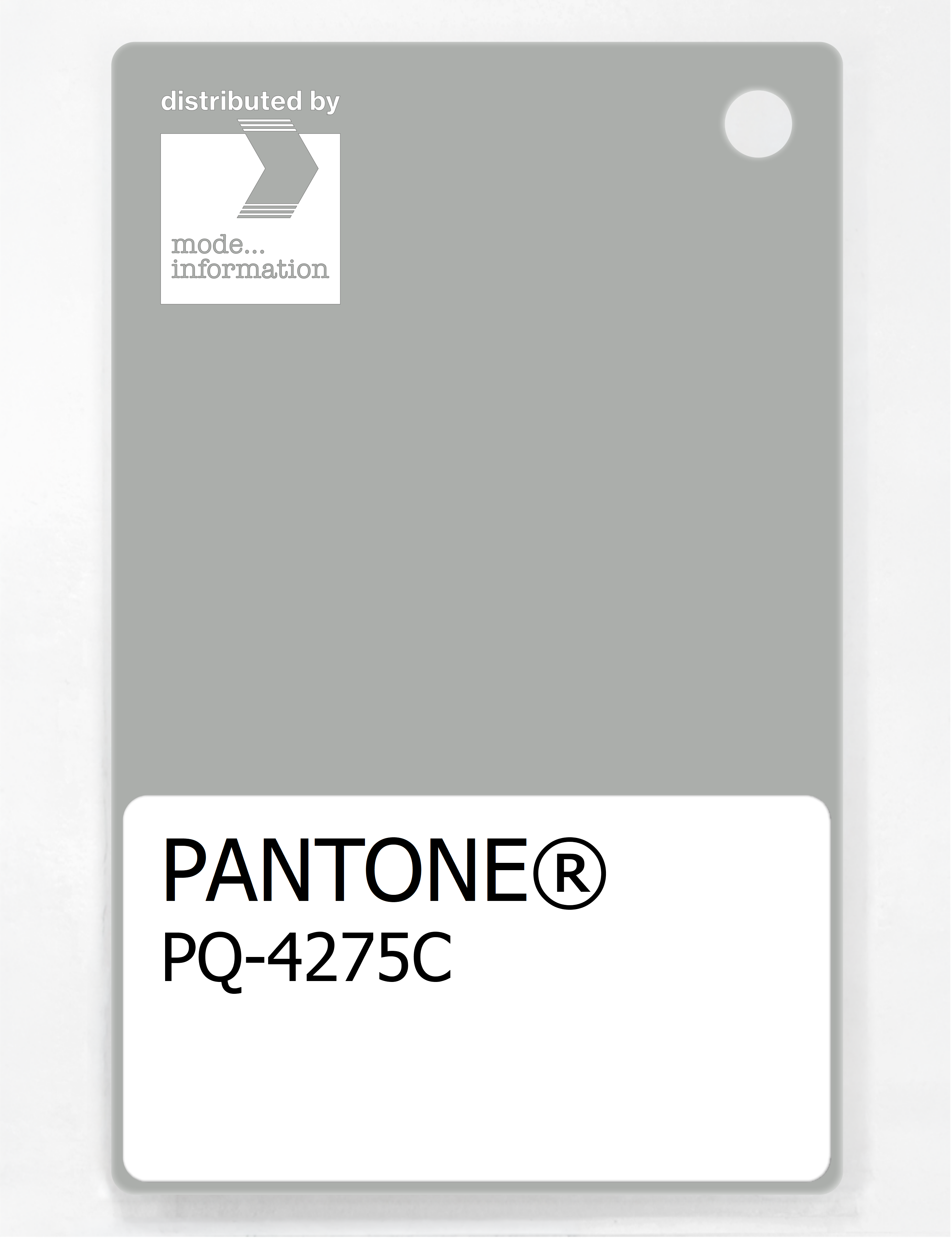 Product image 1 of the product “PANTONE® PLASTIC STANDARD CHIP PQ 4275C ”