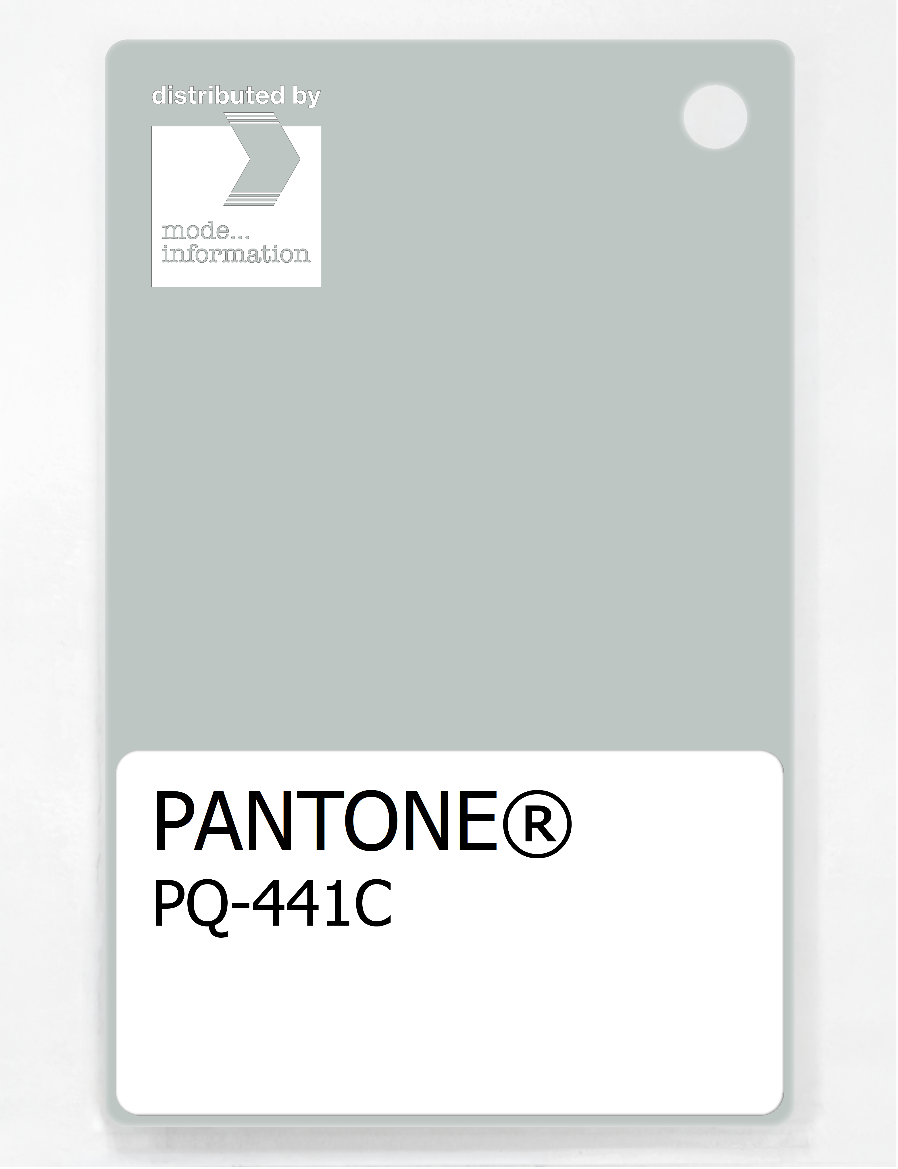 Product image 1 of the product “PANTONE® PLASTIC STANDARD CHIP PQ 441C ”