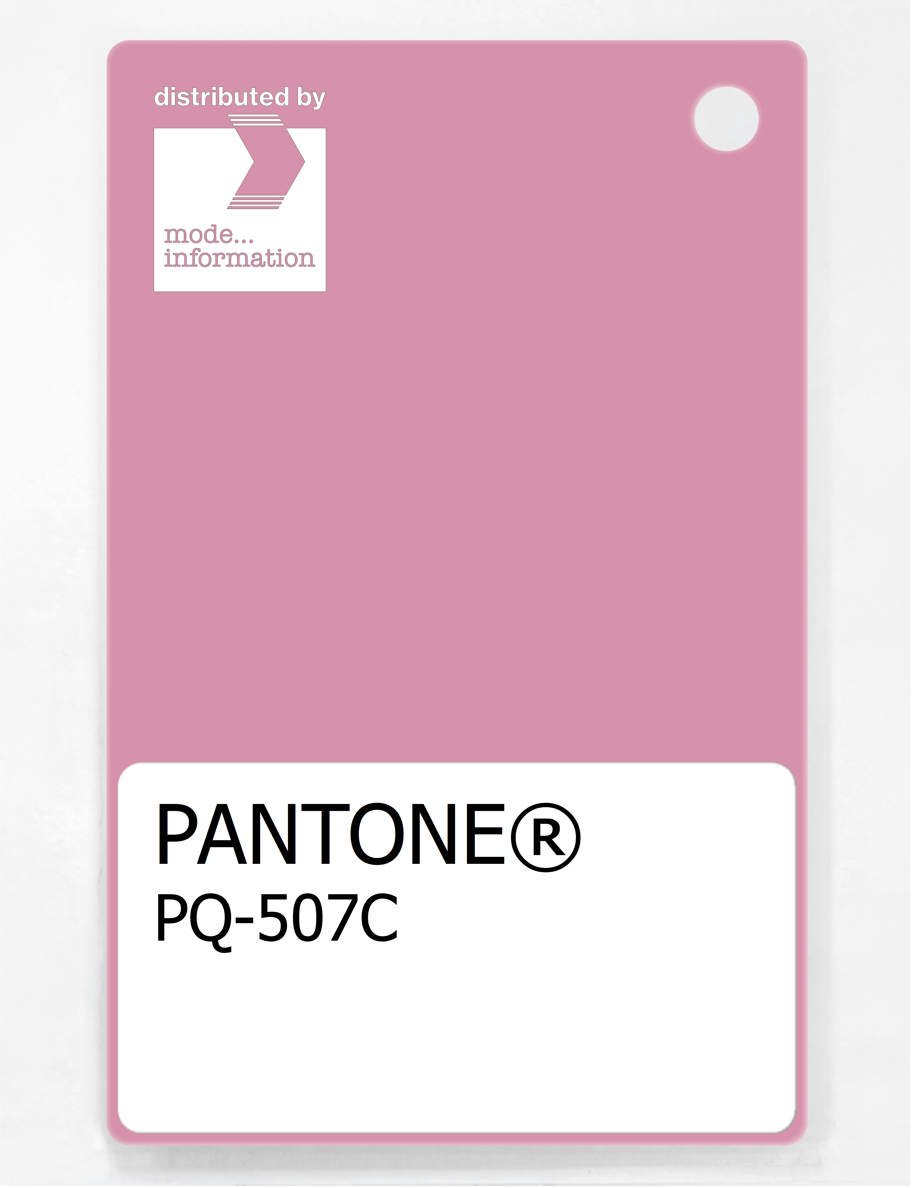 Product image 1 of the product “PANTONE® PLASTIC STANDARD CHIP PQ 507C ”
