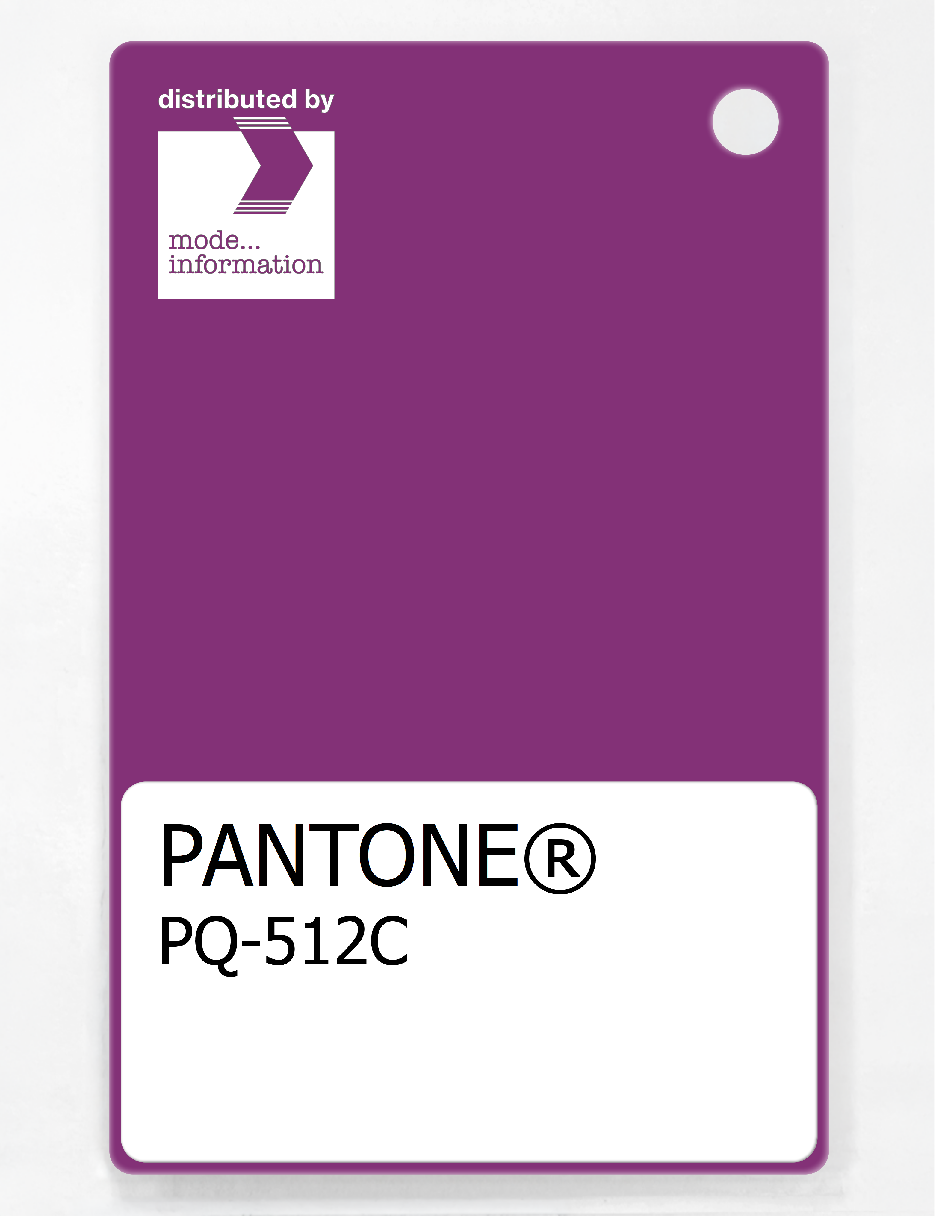 Artikelbild 1 des Artikels “PANTONE® PLASTIC STANDARD CHIP PQ 512C “