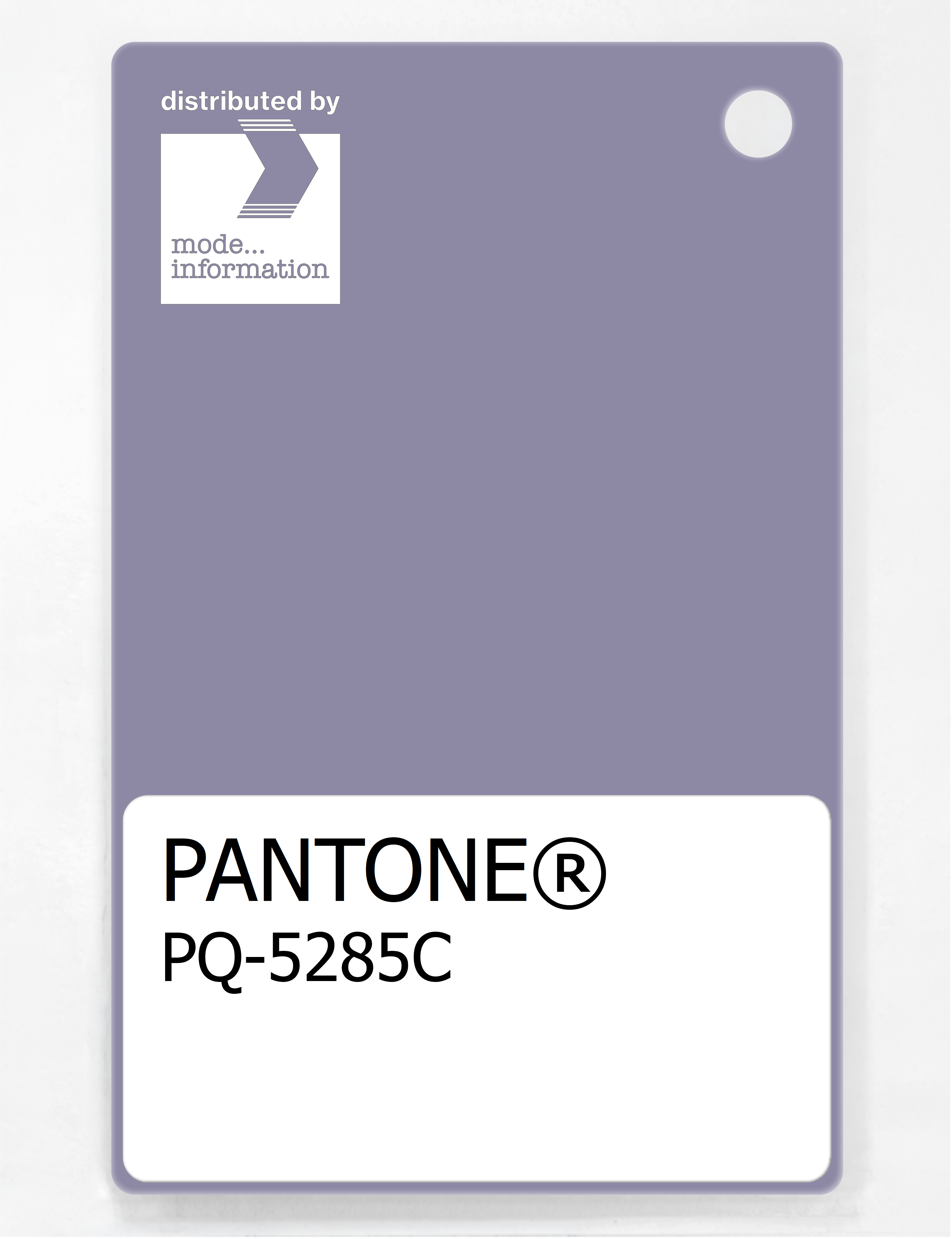 Product image 1 of the product “PANTONE® PLASTIC STANDARD CHIP PQ 5285C ”