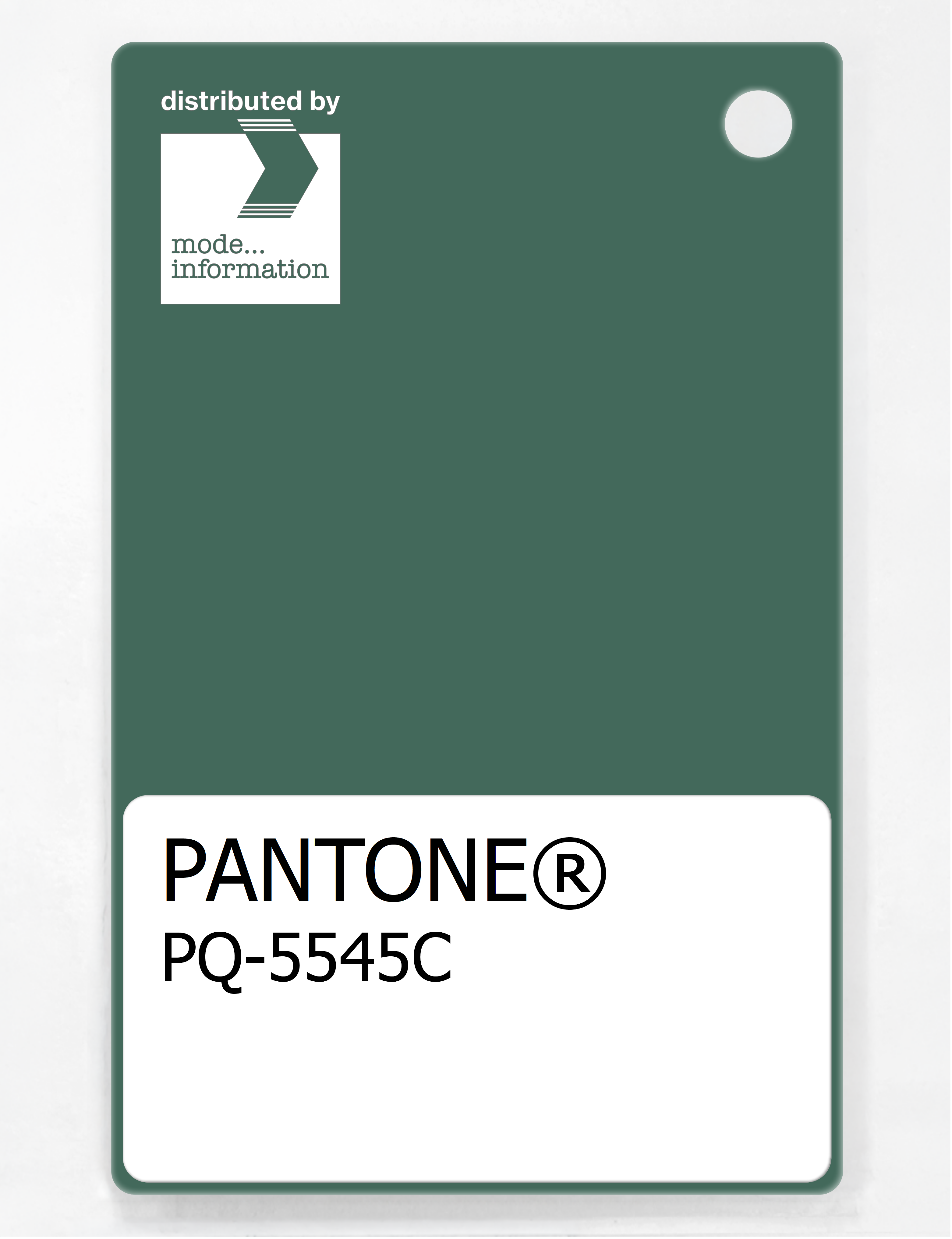 Product image 1 of the product “PANTONE® PLASTIC STANDARD CHIP PQ 5545C ”