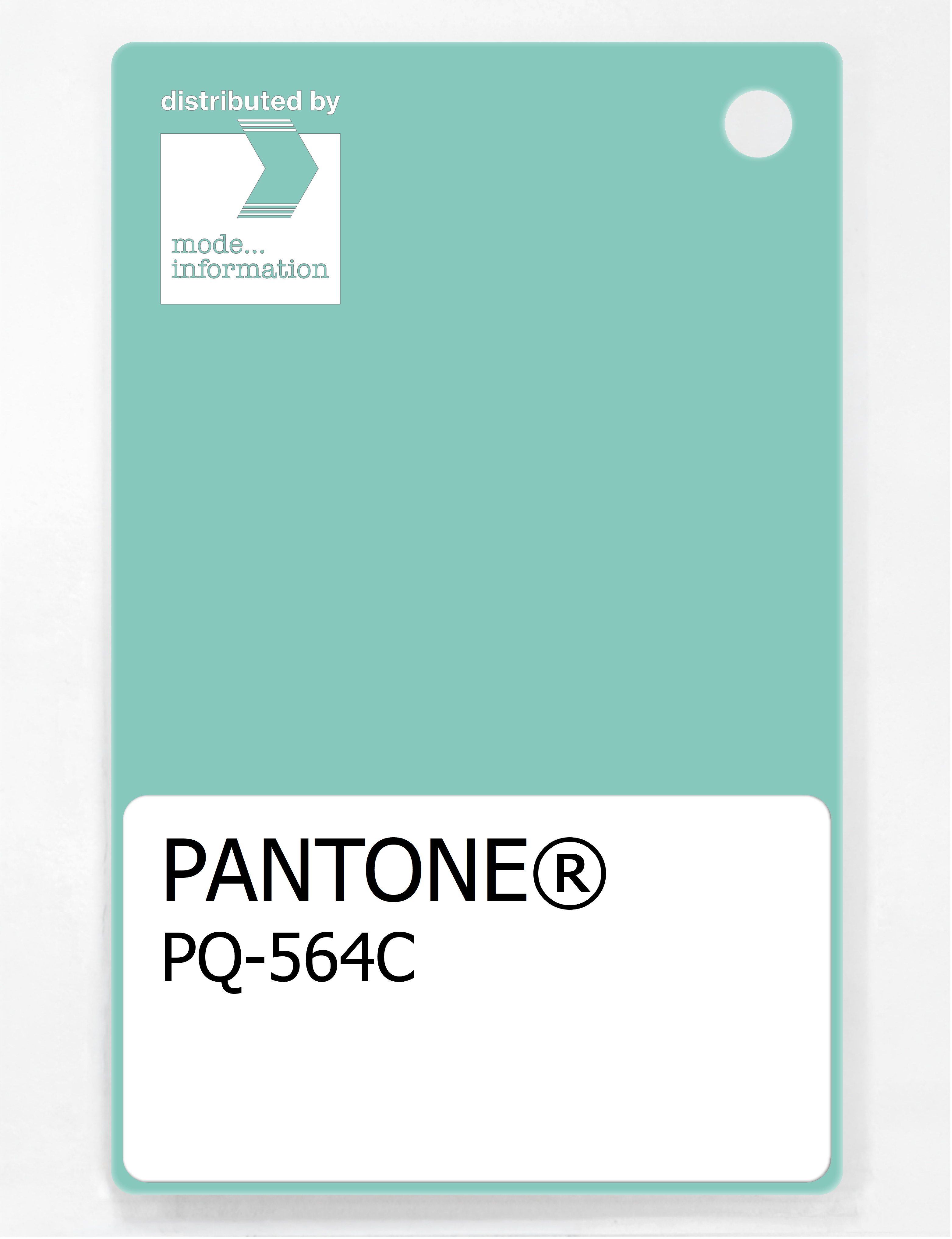 Product image 1 of the product “PANTONE® PLASTIC STANDARD CHIP PQ 564C ”