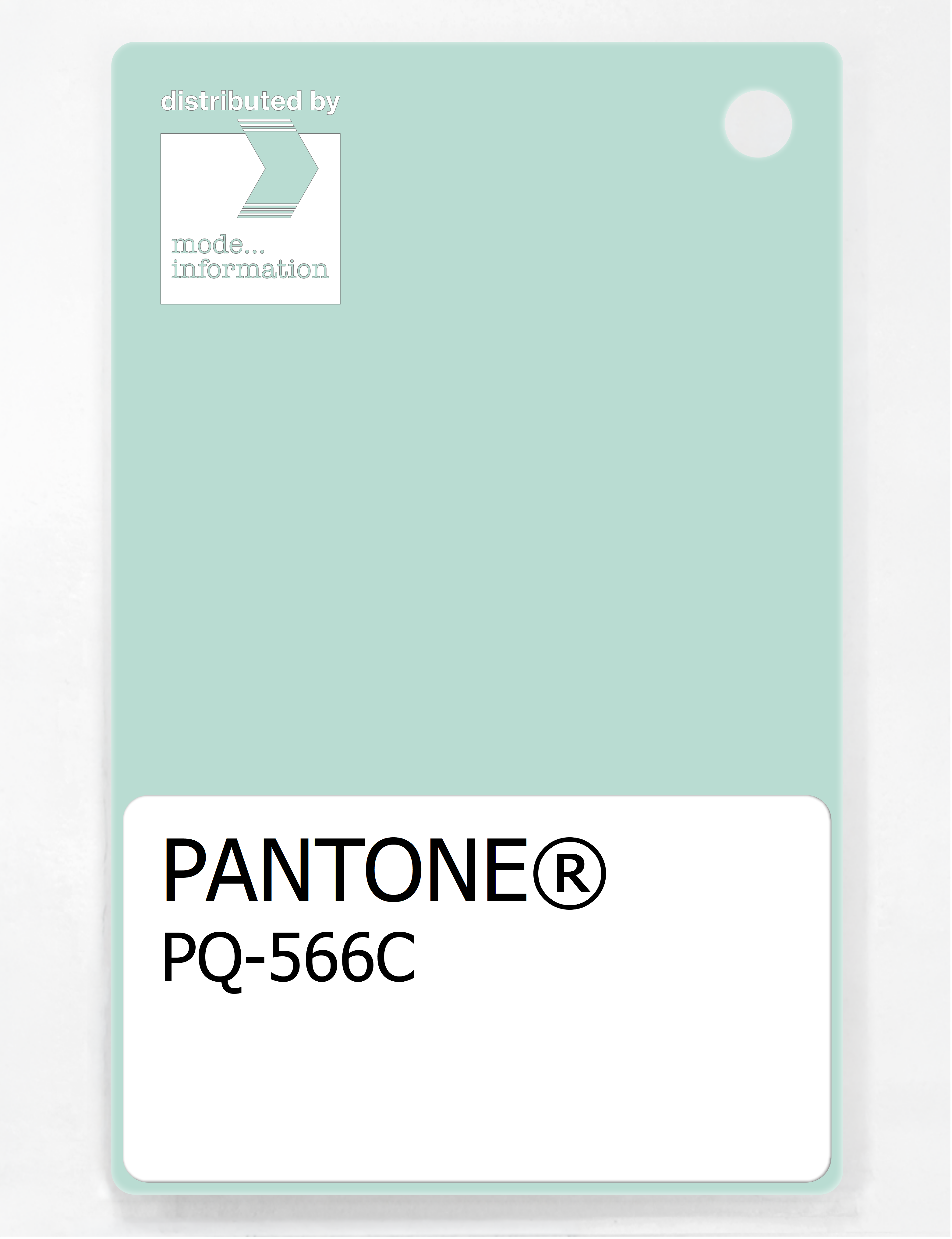 Product image 1 of the product “PANTONE® PLASTIC STANDARD CHIP PQ 566C ”